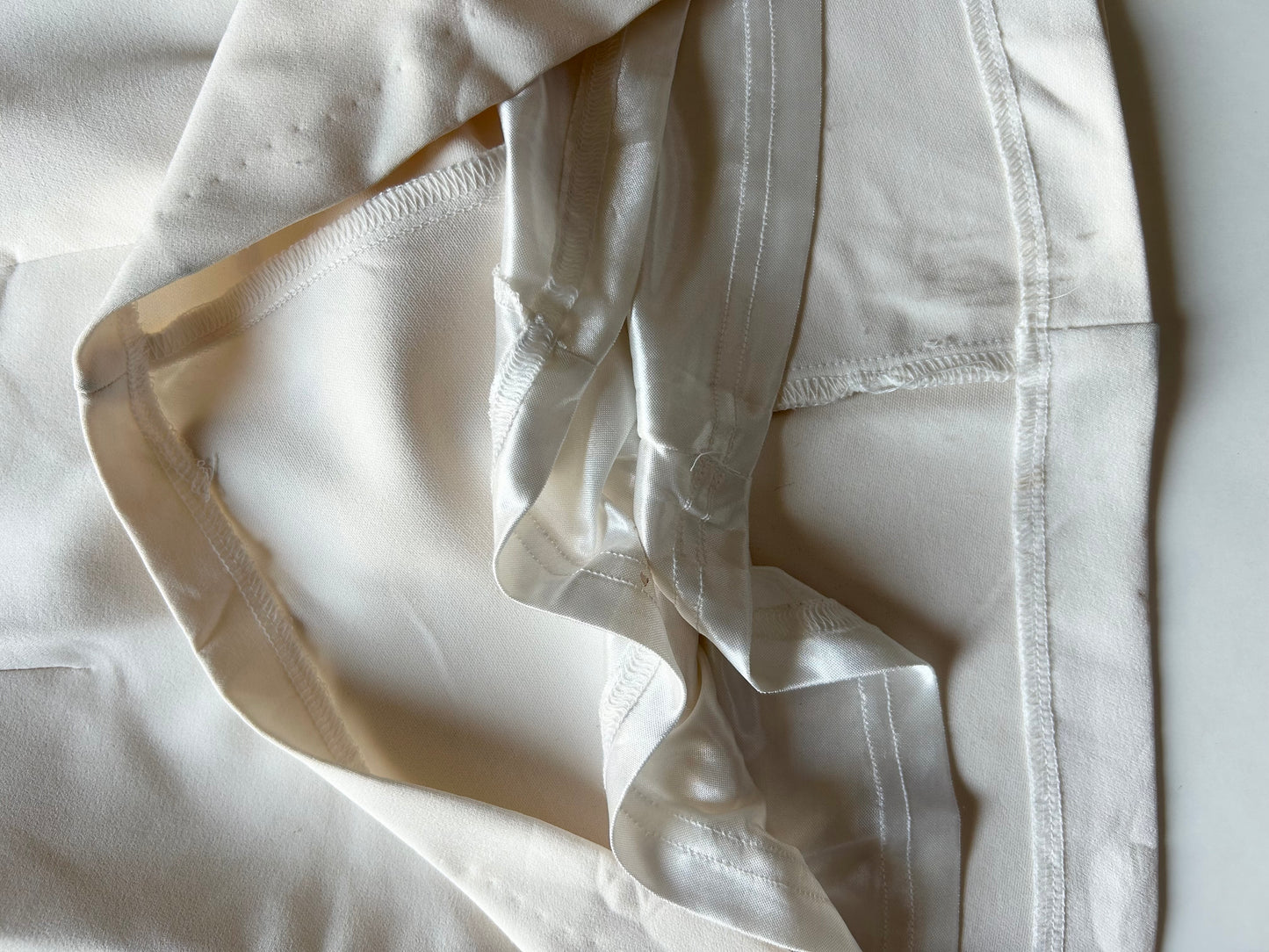 White Skort Waist 28”