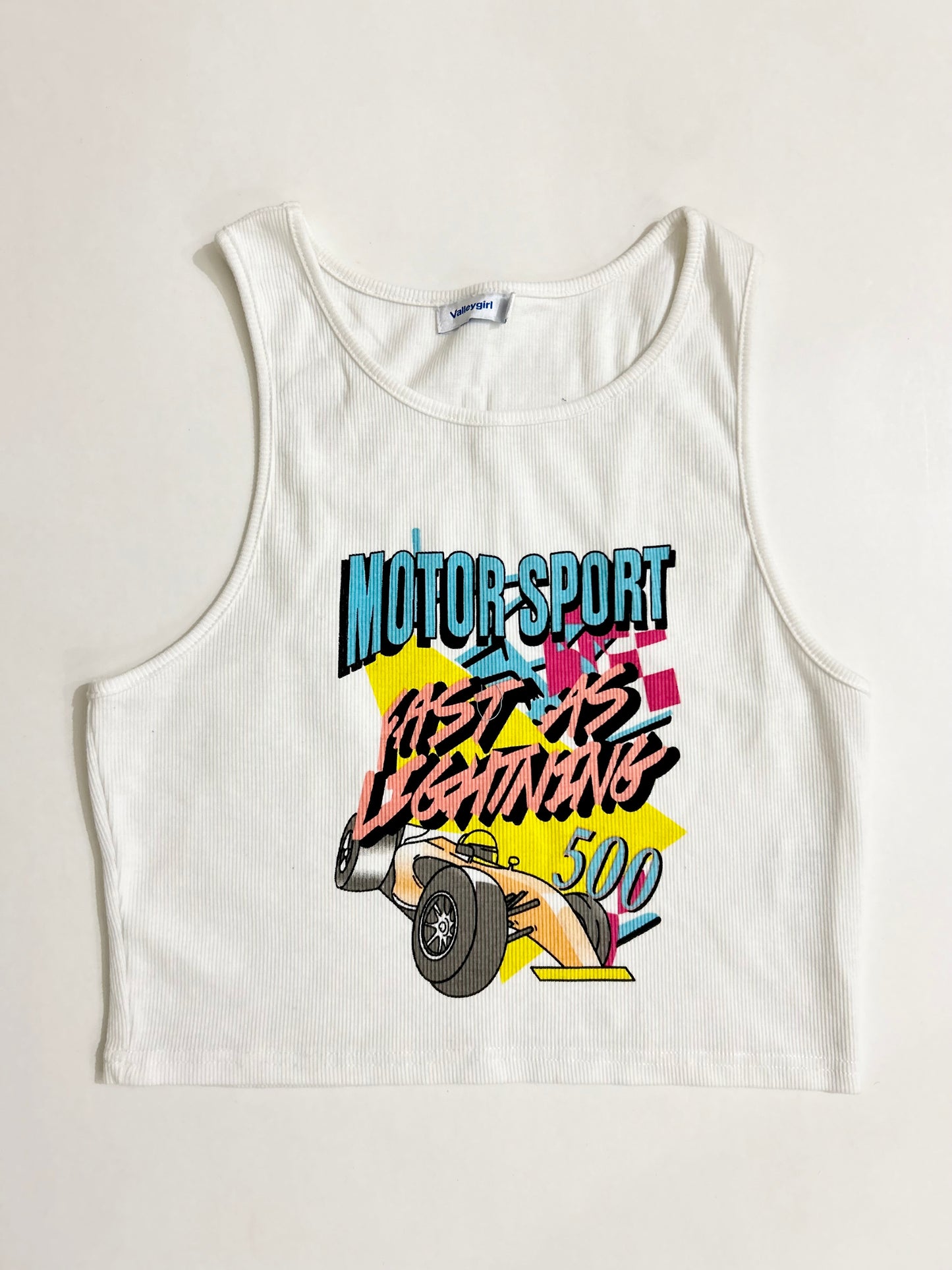 Motor Sport Crop Top