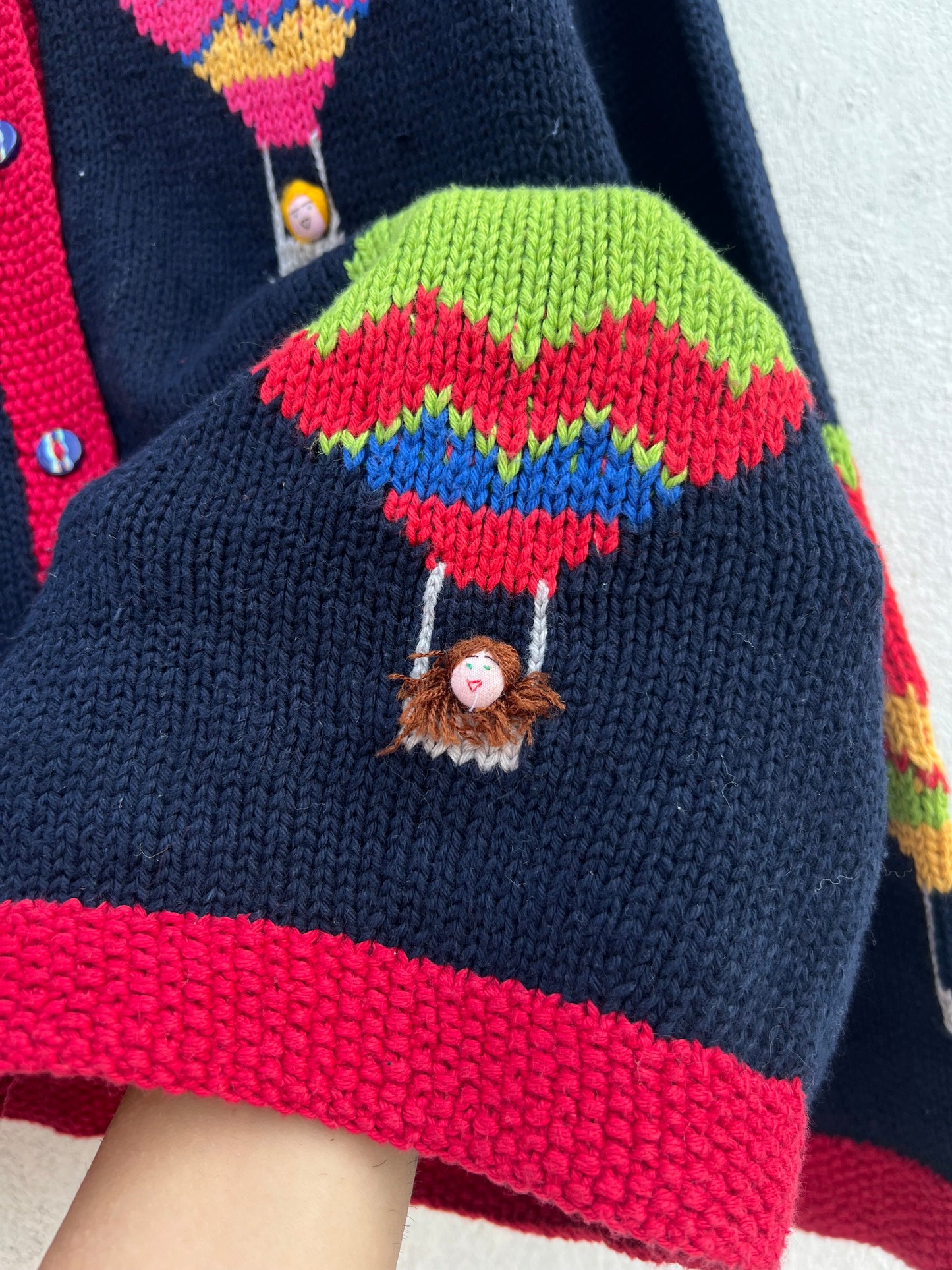 Hand loomed Air Balloon Sweater