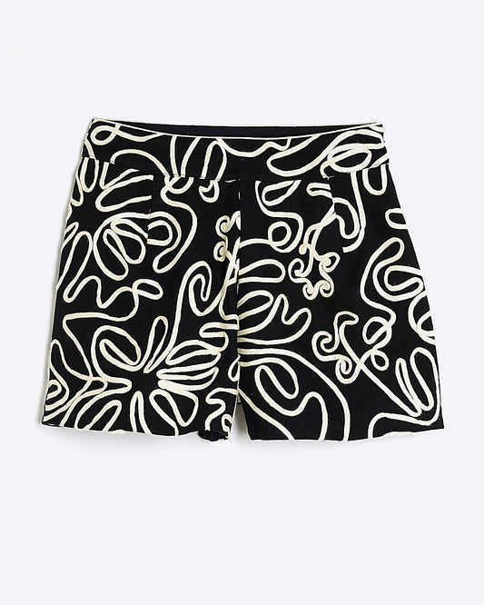 Embroidered Shorts