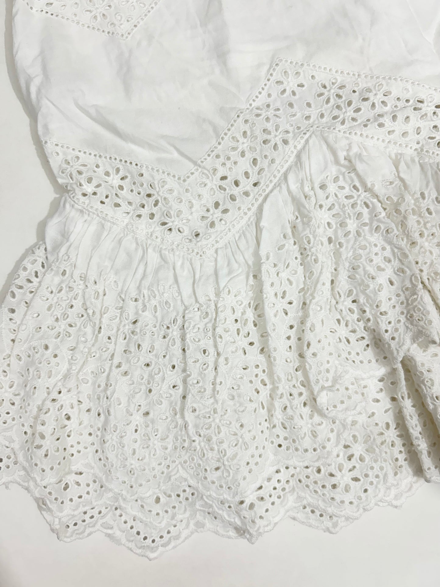 White Cotton Skirt