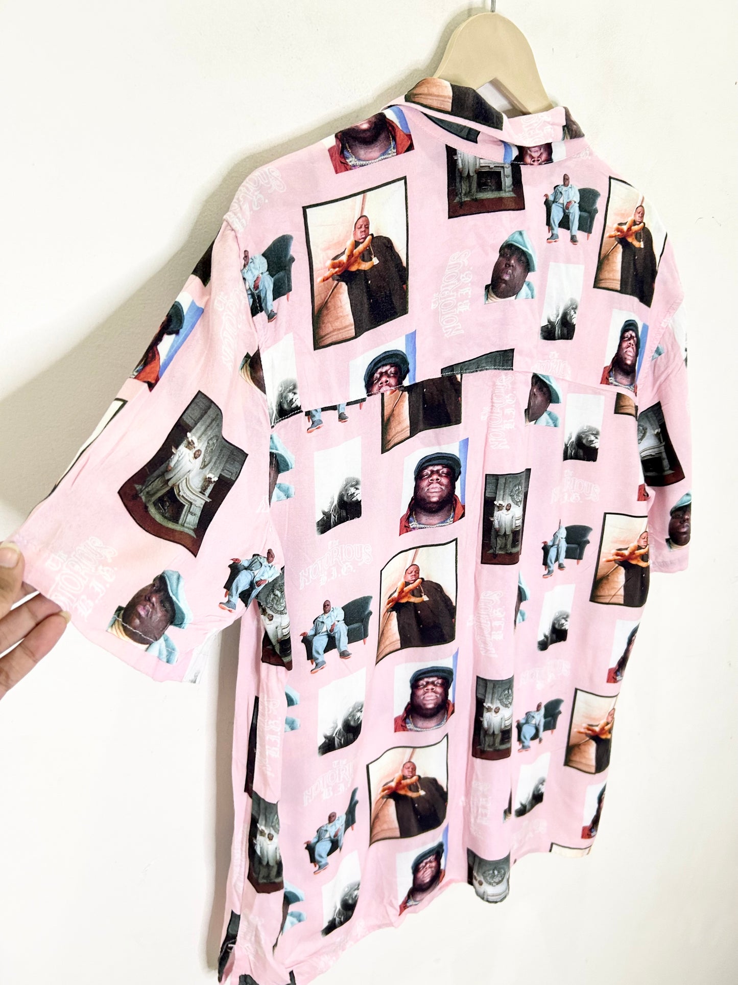 Notorious B.I.G. printed resort Shirt