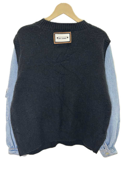 Black Smiley Sweater