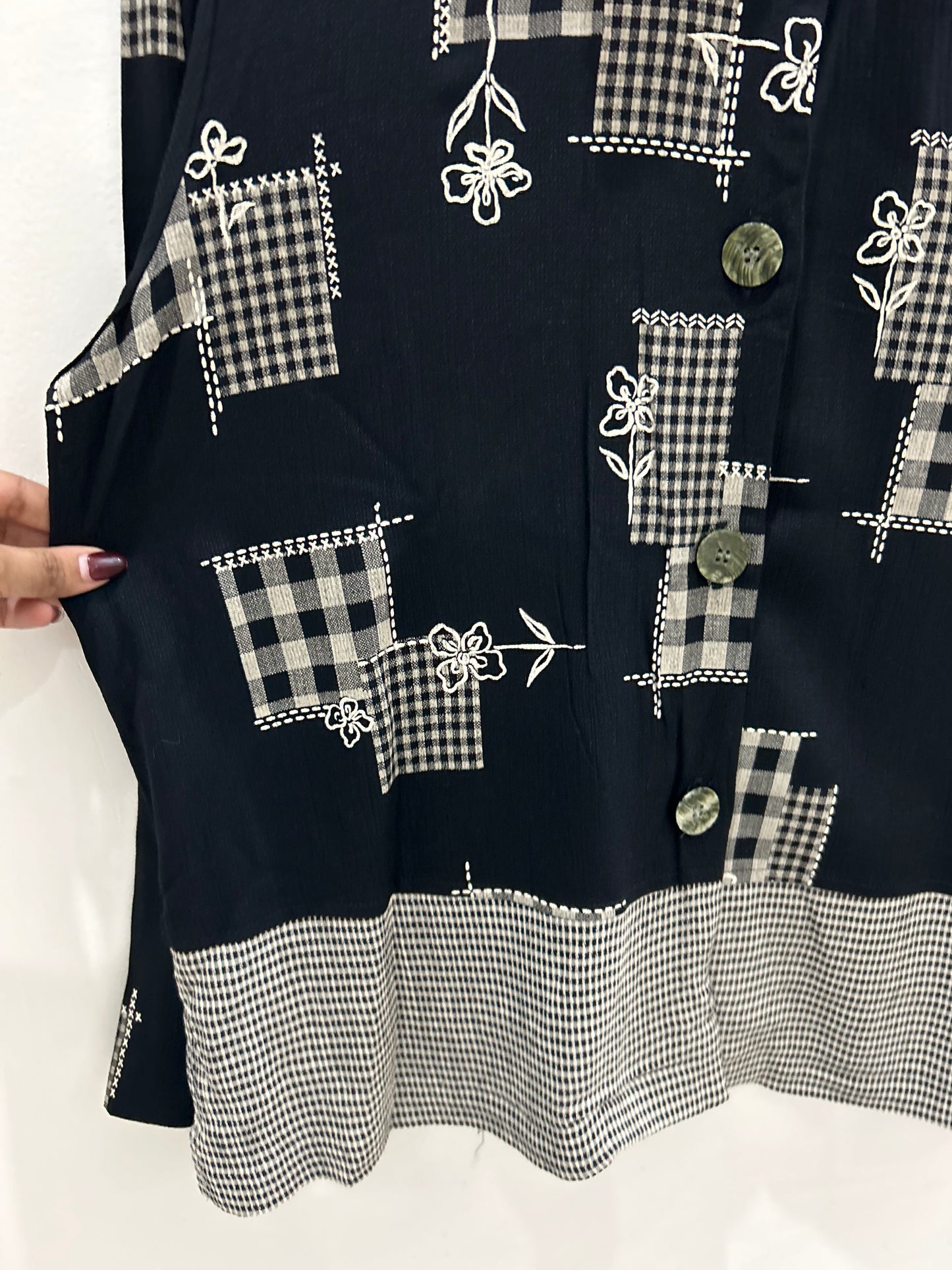 Block Checkered Shirt