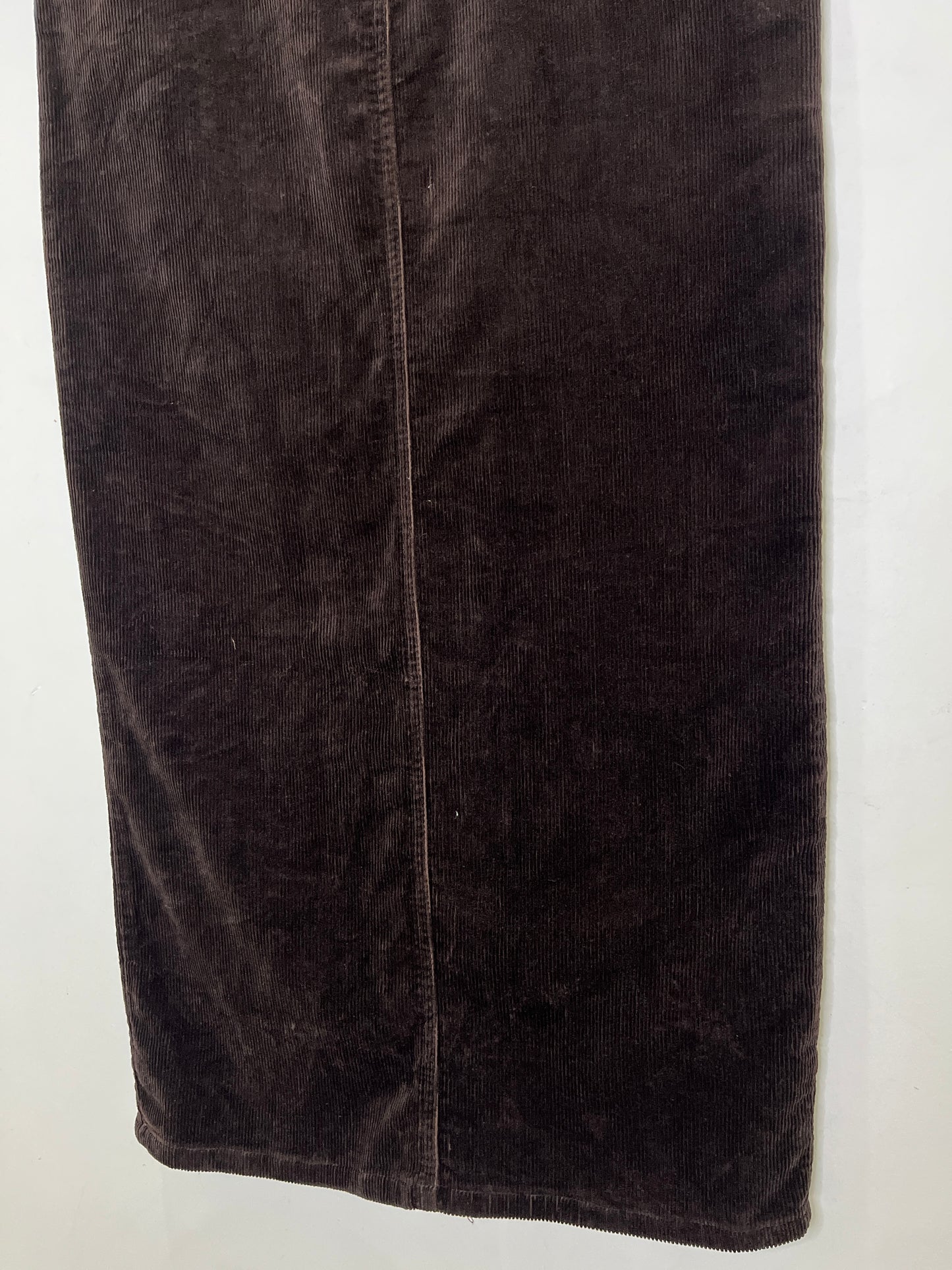 Corduroy Brown Skirt