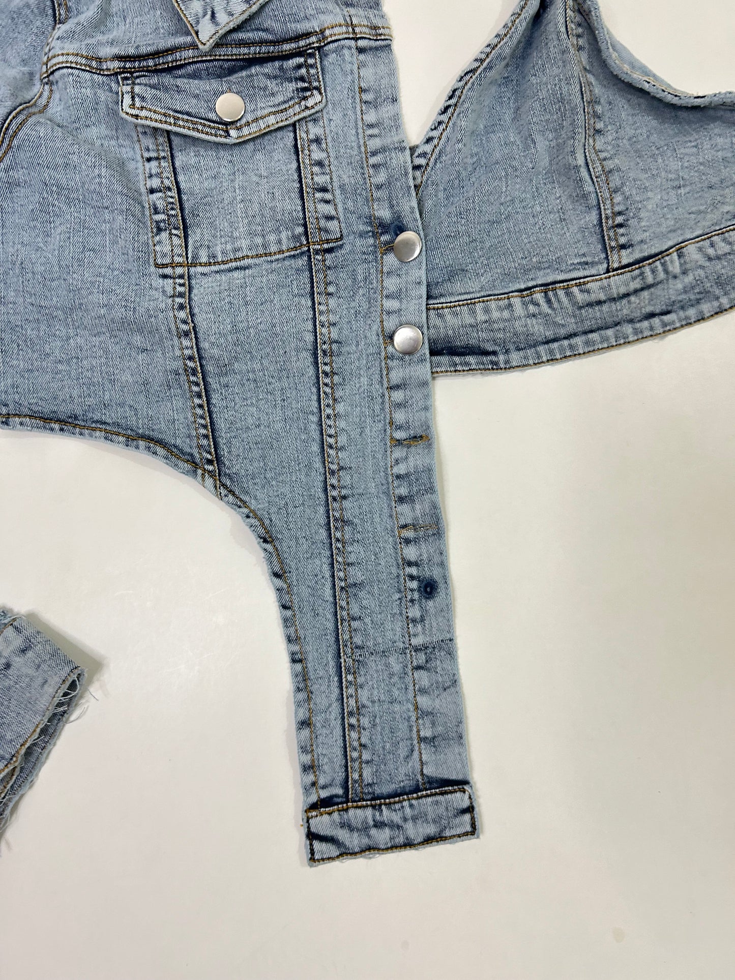 Bralette Denim Jacket