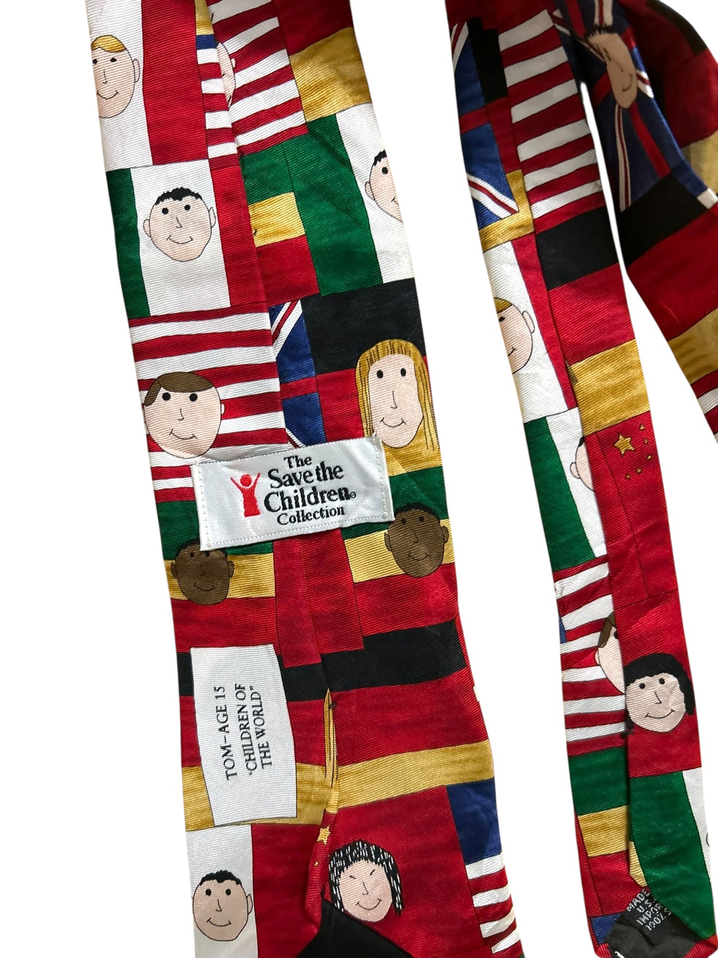 Vintage Save The Children Tie #1