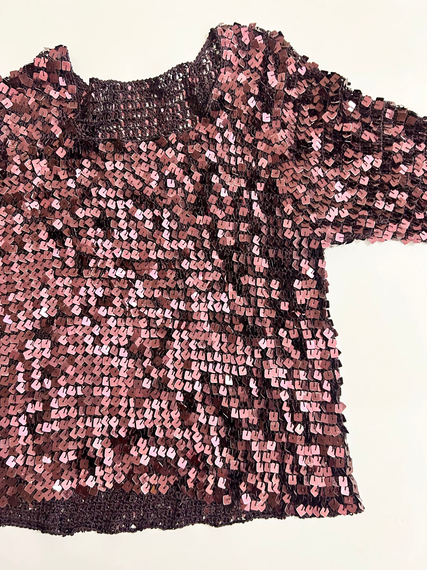 Embellished Sequinned Top