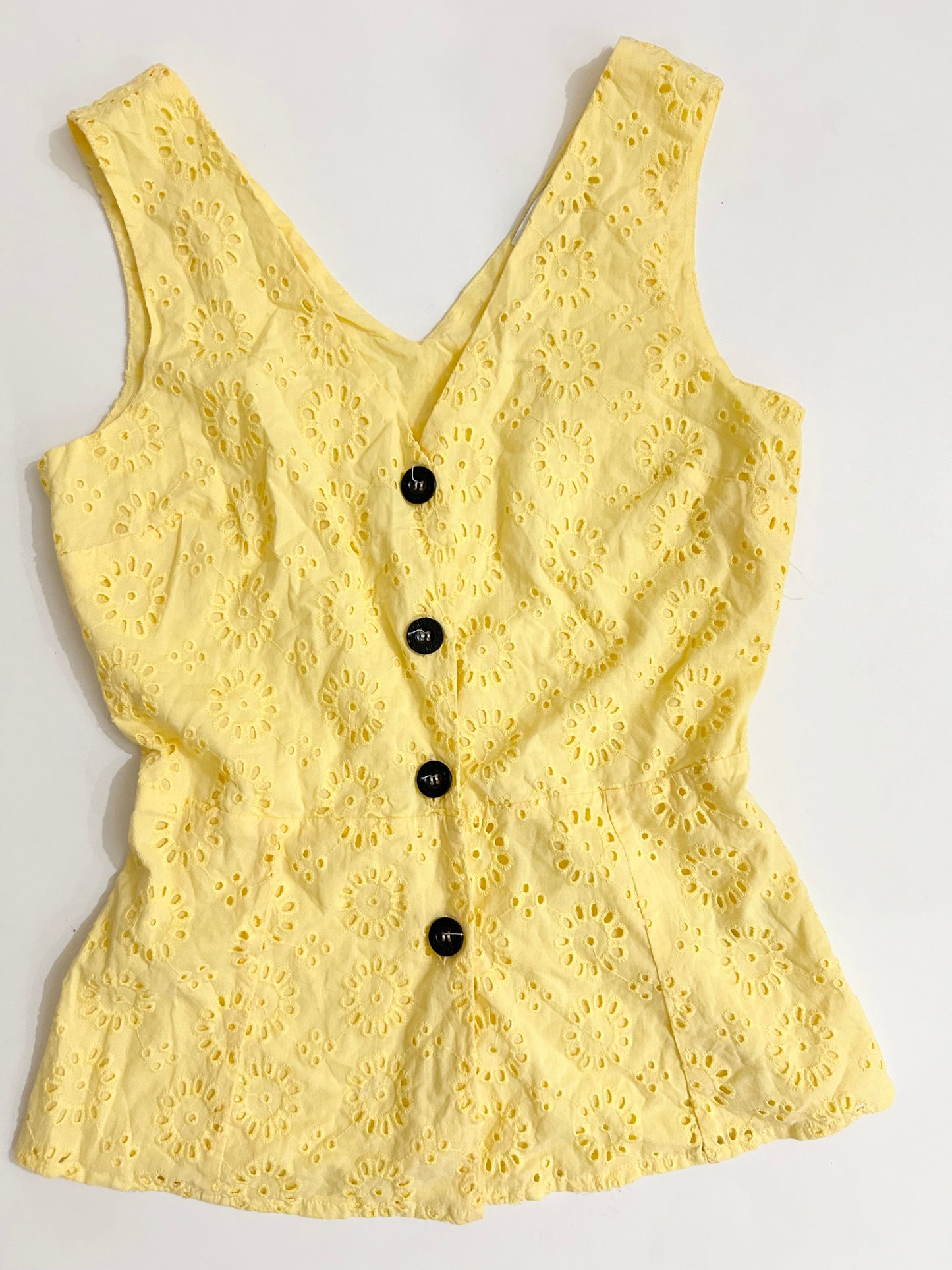 Cotton Yellow Top