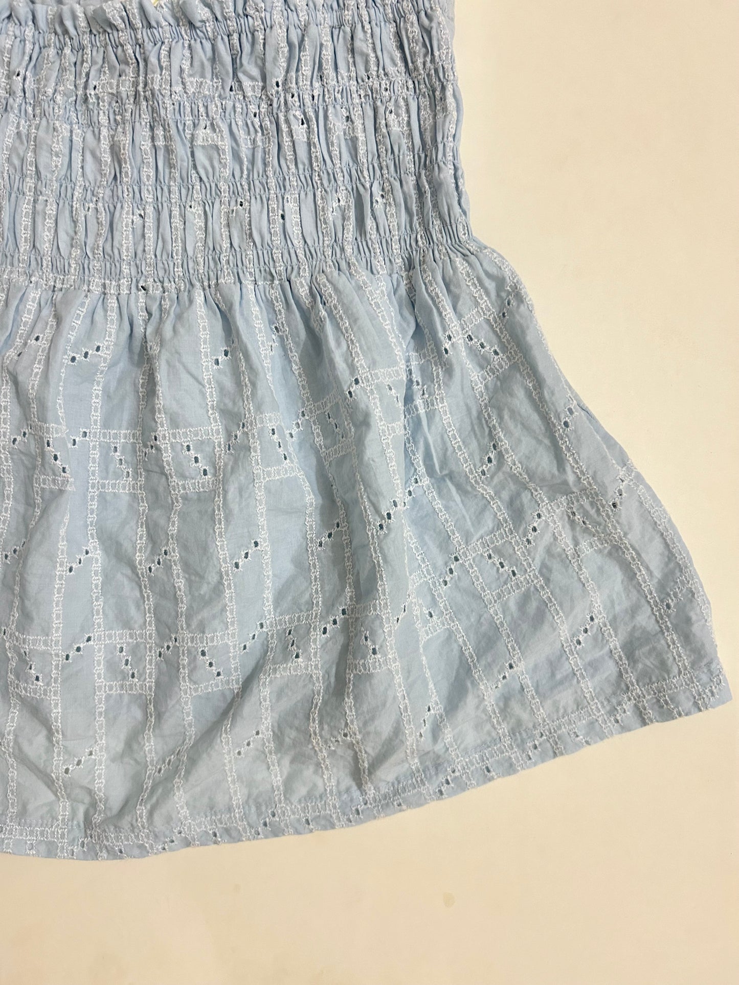NEXT Sleeveless Shirred Broderie Cami