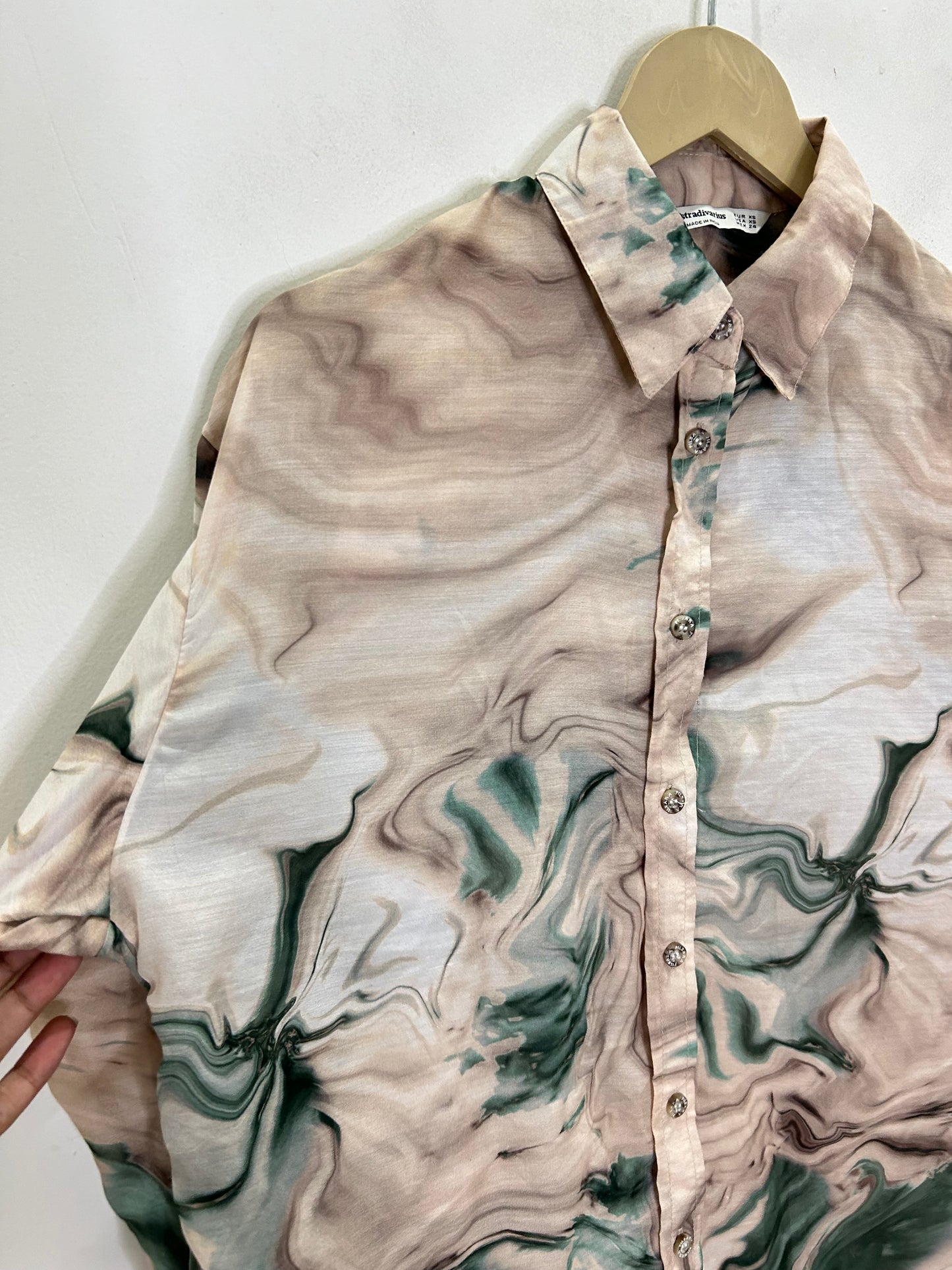 Abstracted Printed Shirt