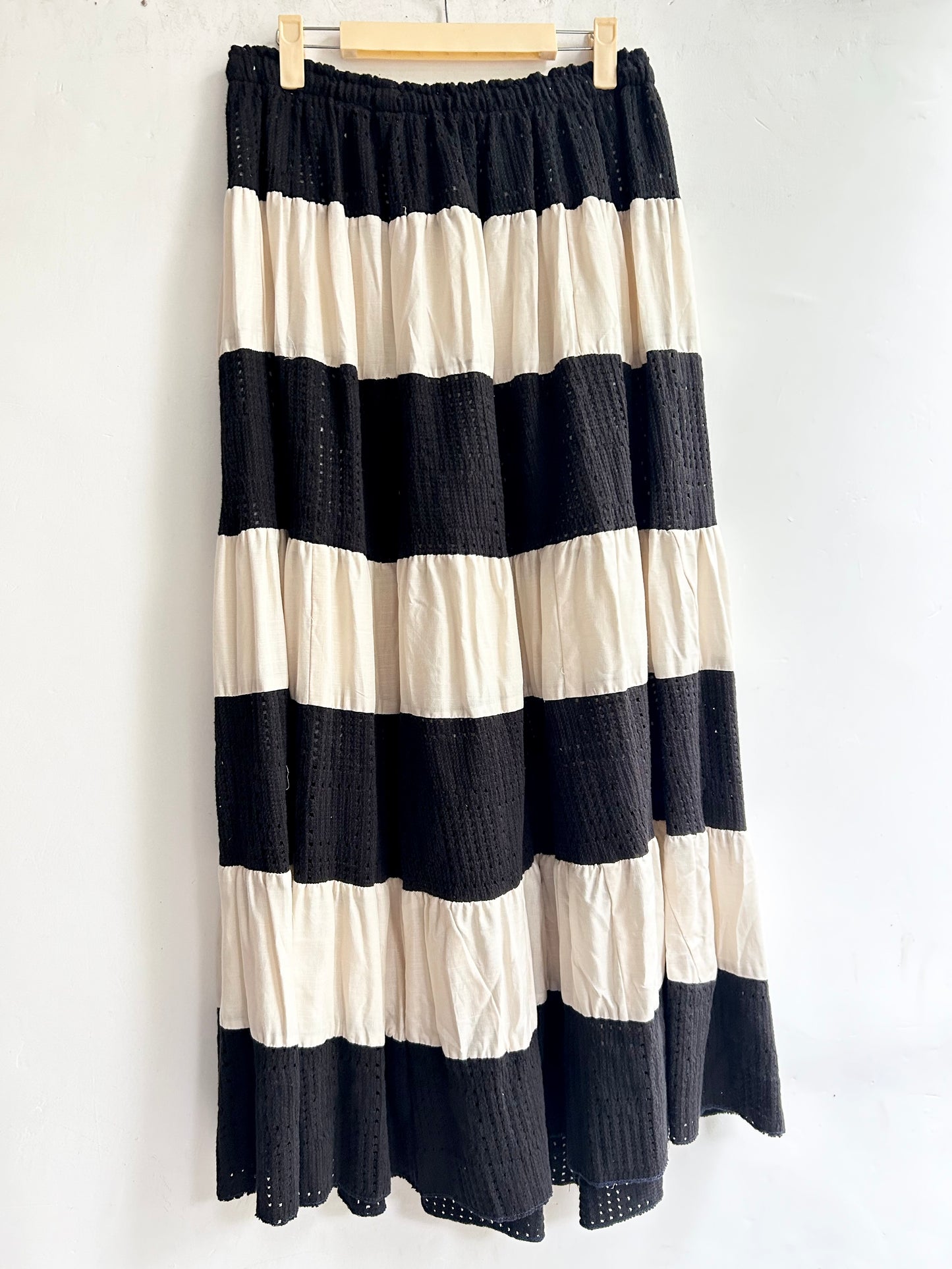 Crochet B&W Skirt