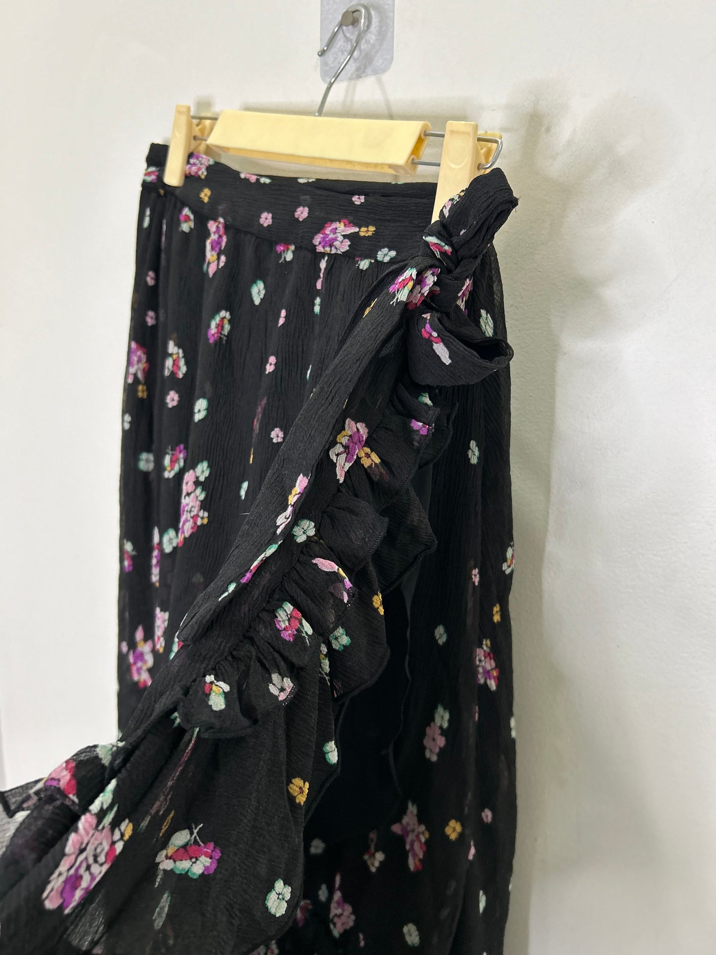 Wrap Ruffle Skirt