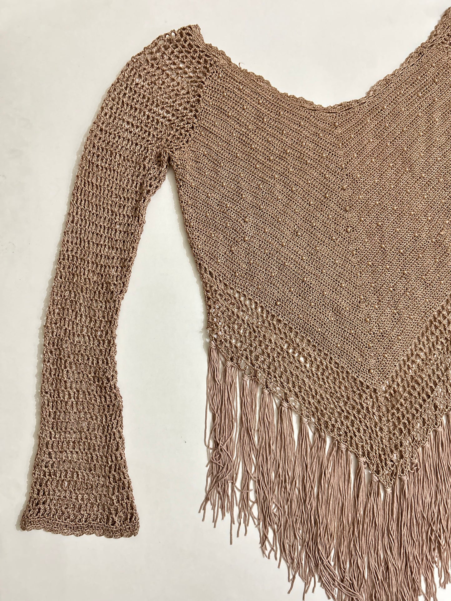 Beaded Fringe Top