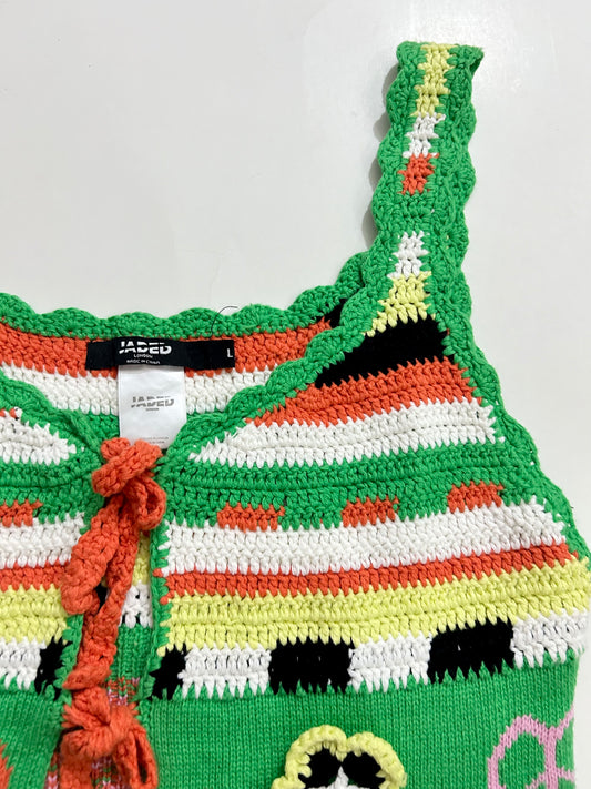 Jaded Crochet Top- TILL 42