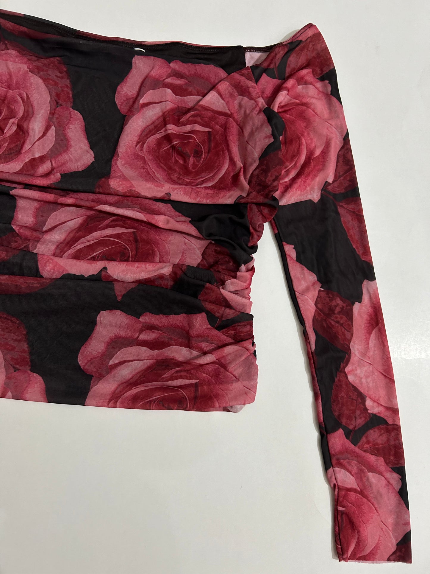 Noir Bloom Top