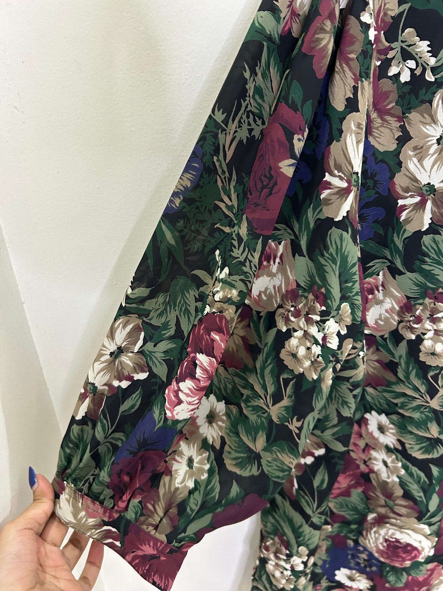 Floral Shirt: Chest-48”