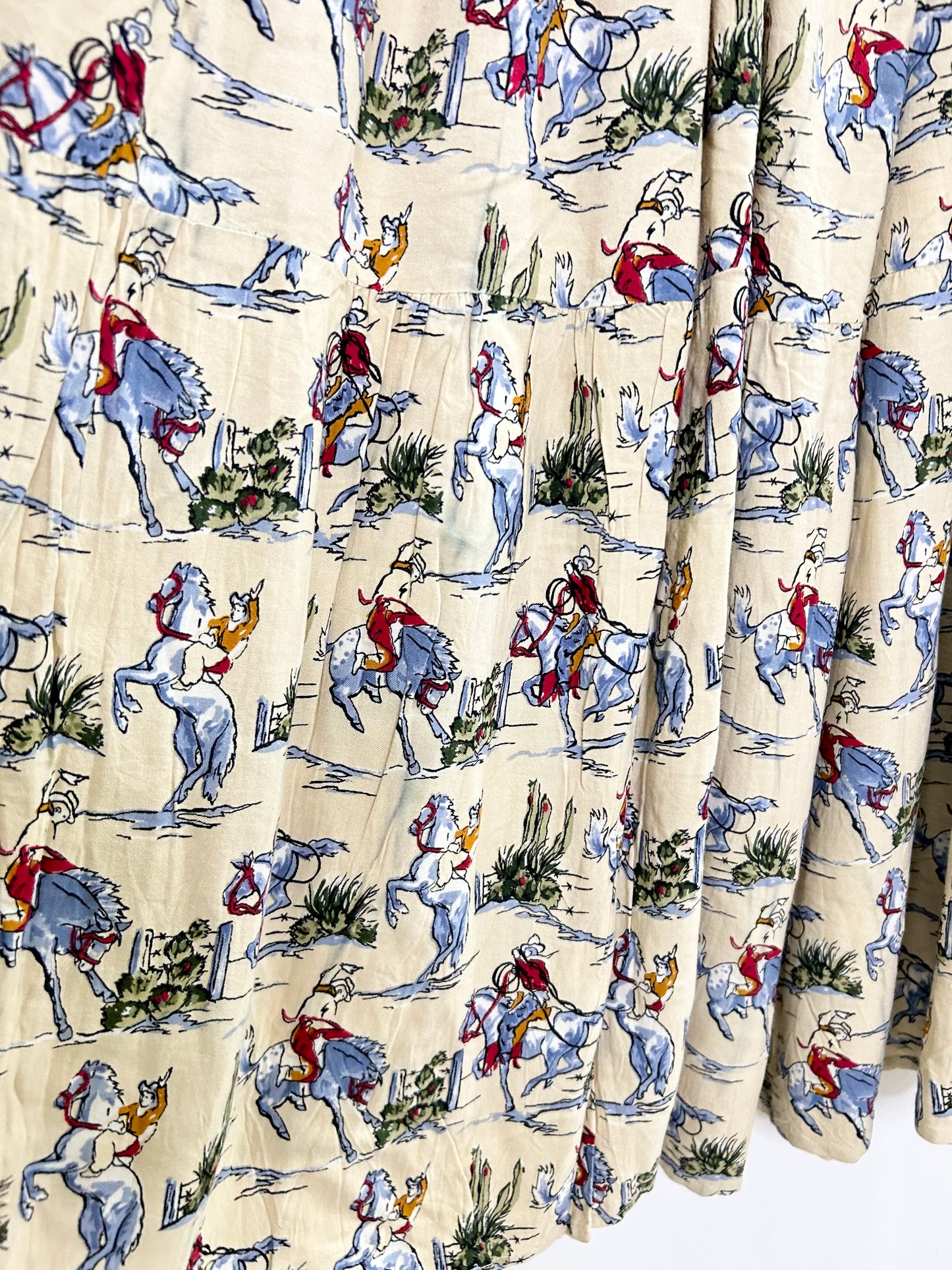 Polo Print Skirt