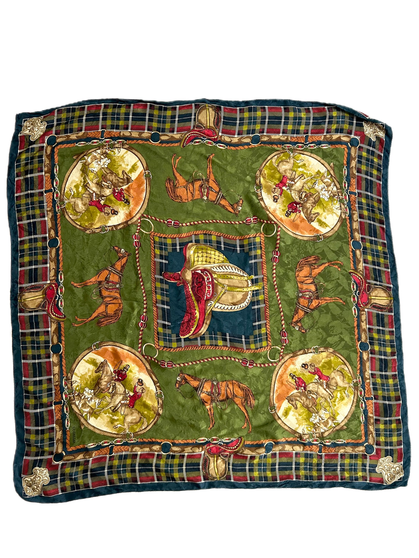 Horse Scarf 34”x 36”
