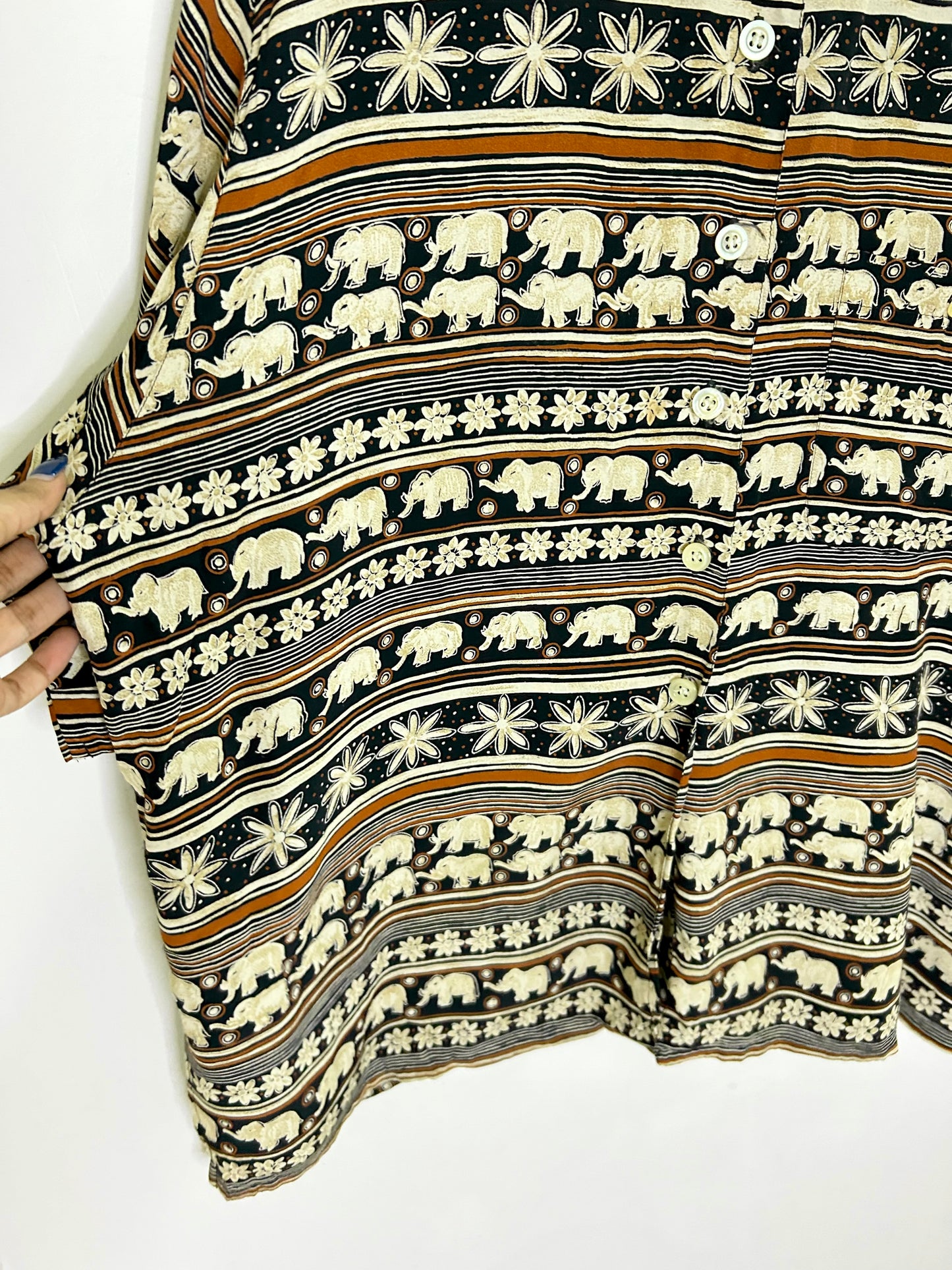 Elephant Shirt :Chest-50”