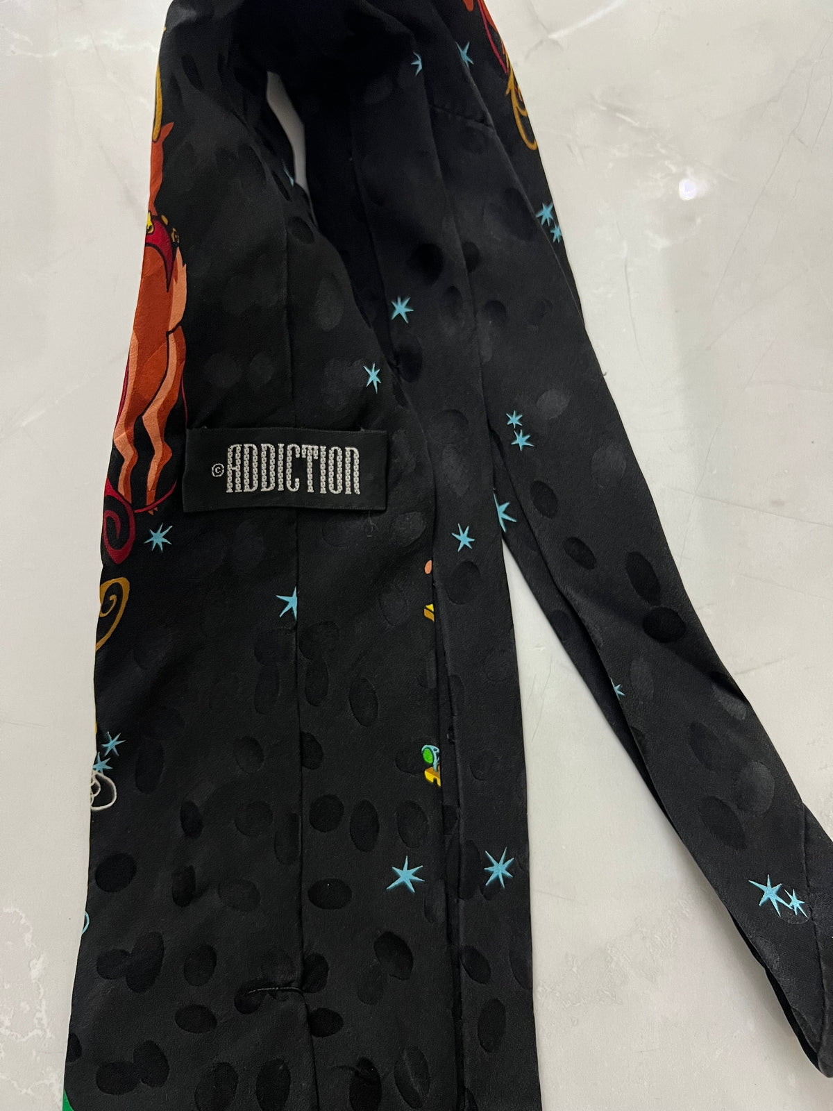 Addiction Christmas Tie