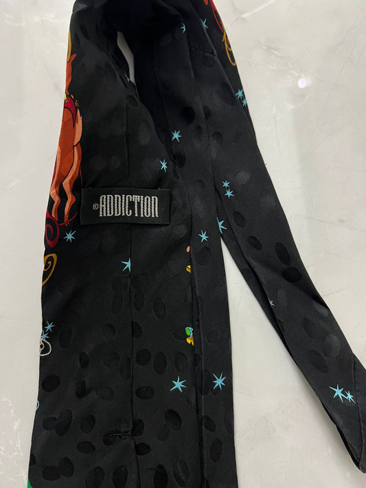 Addiction Christmas Tie