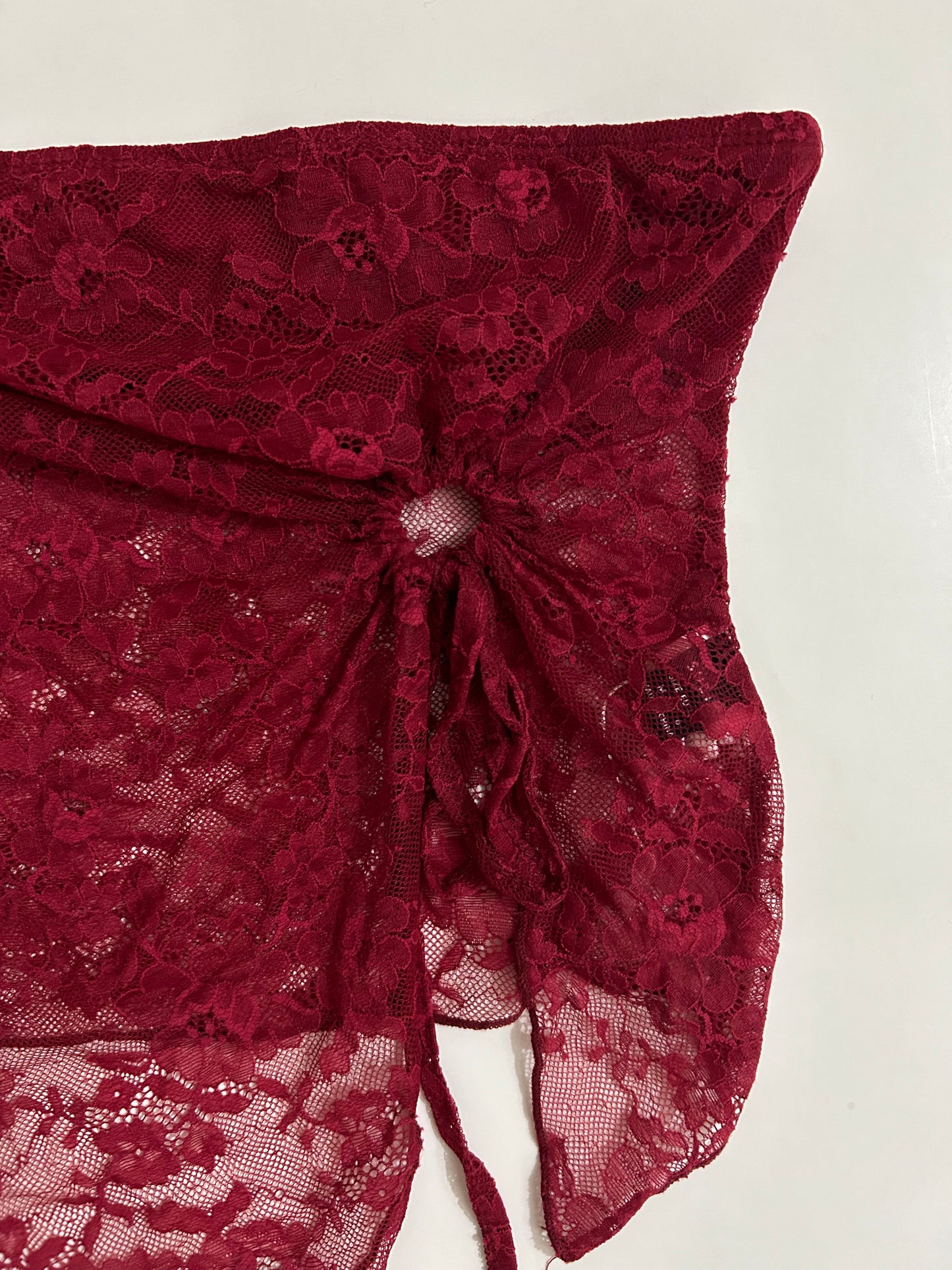 Vintage Cherry Red Top