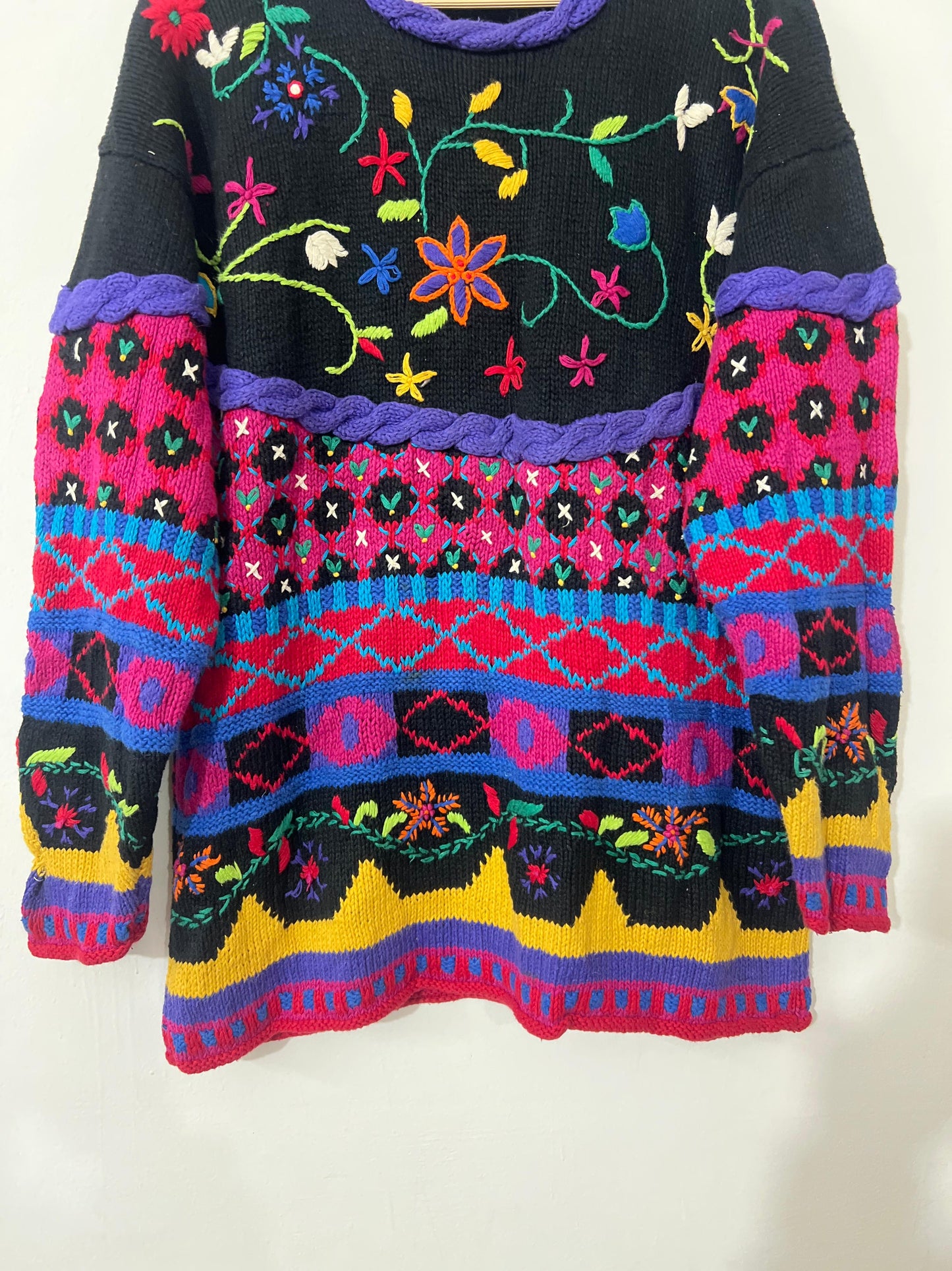 Embroidered Sweater