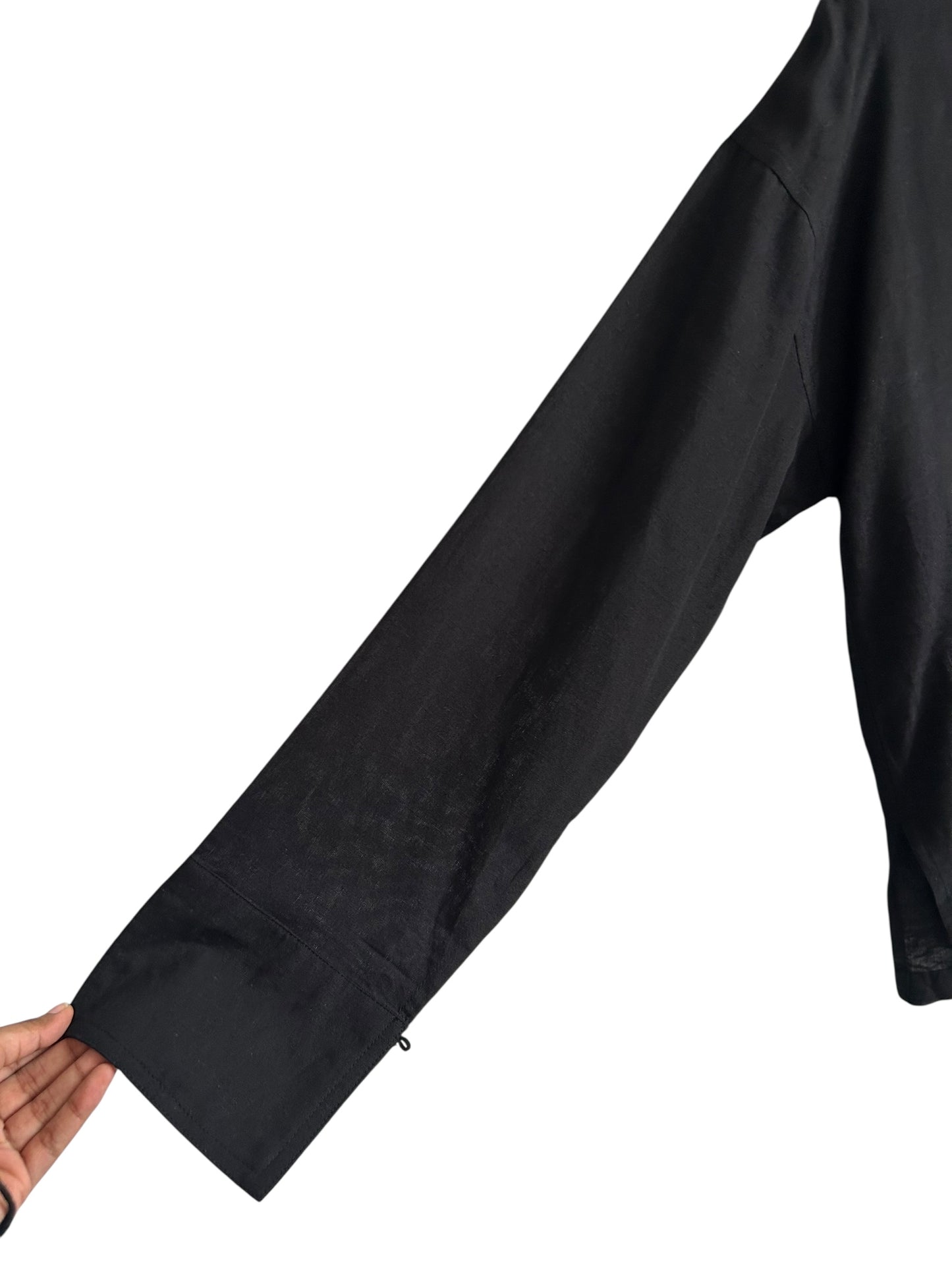 ASOS Black Linen Shirt