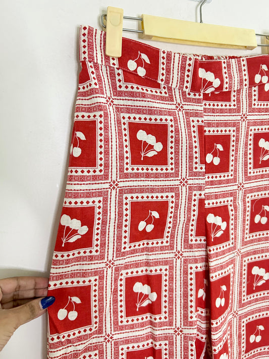 Red Cherry Pants