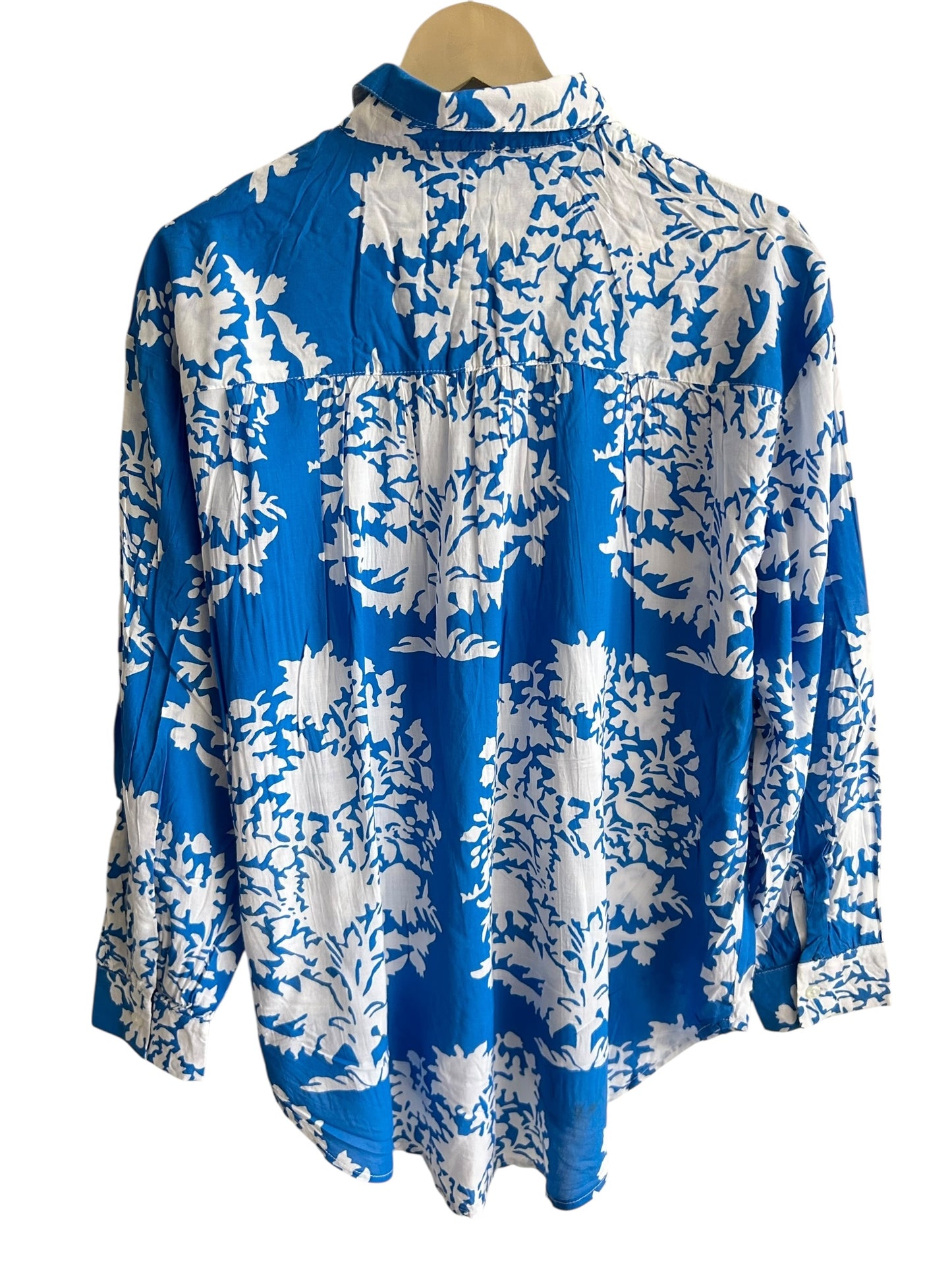 Blue Printed Shirt
