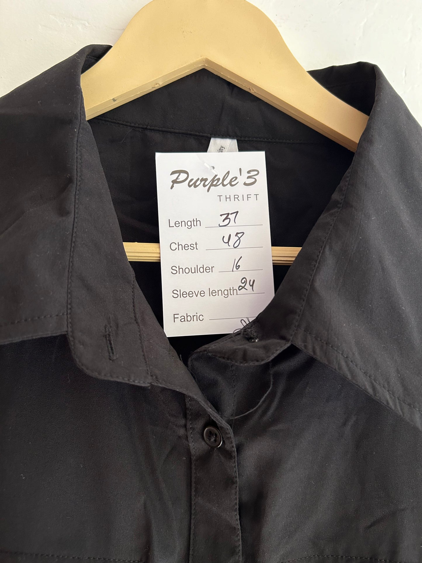 Long Shirt Black