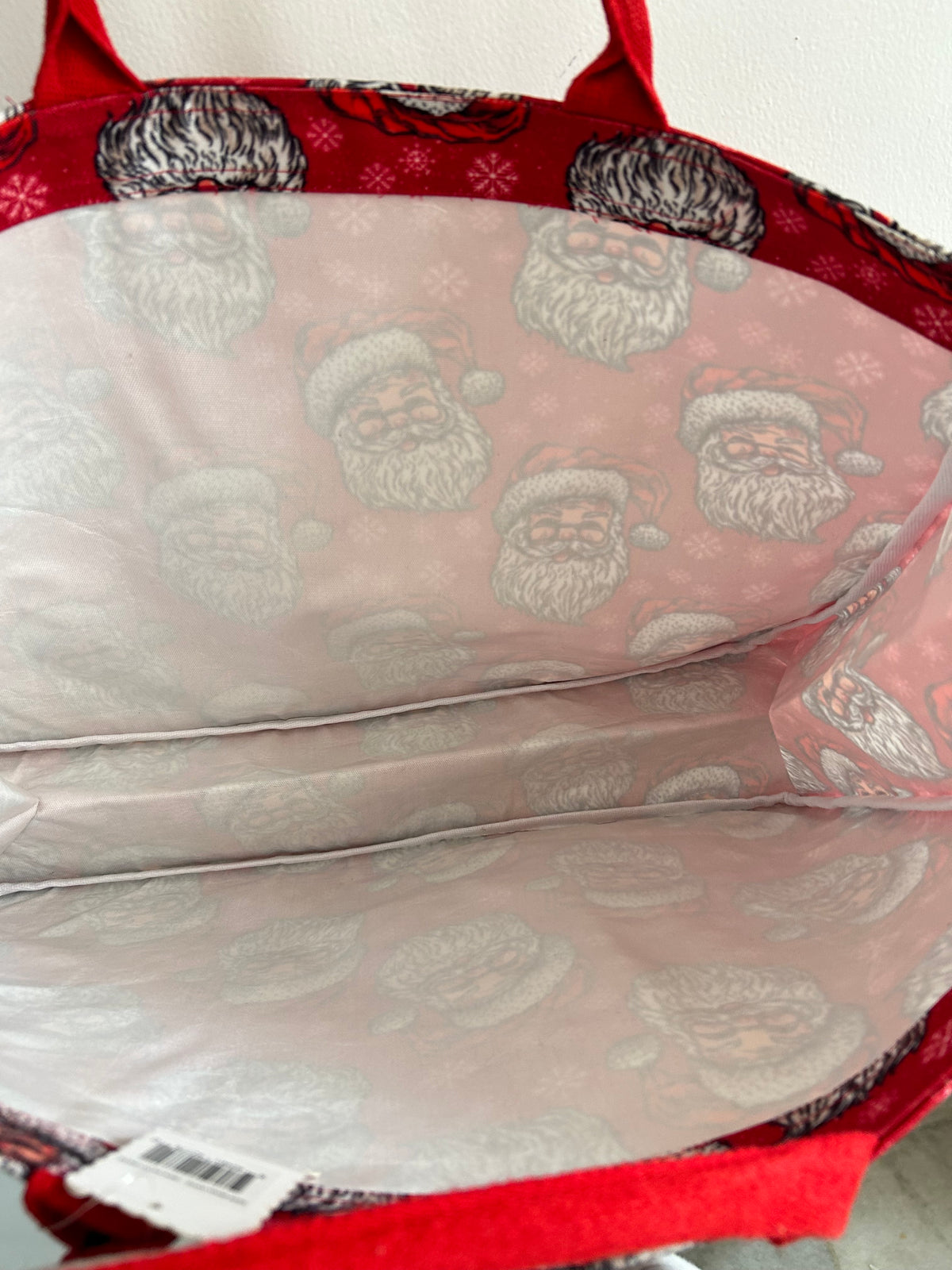 Christmas Santa Tote Bag