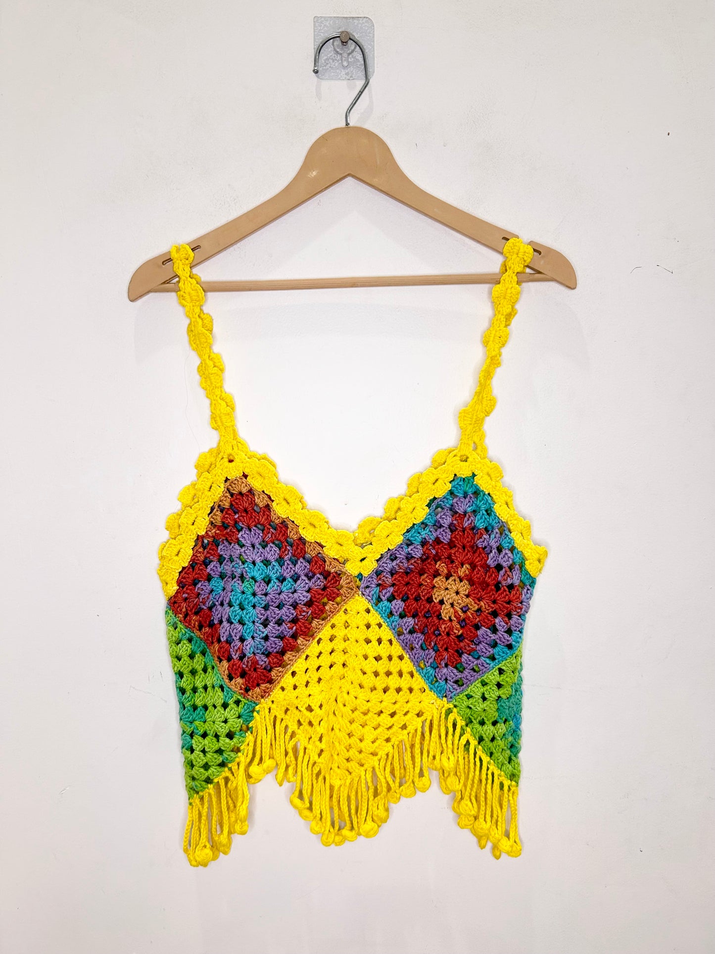 Crochet Top: Bust- 34” TO 42”