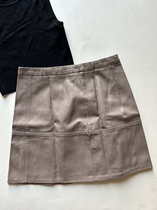 Grey Skirt Waist 28”