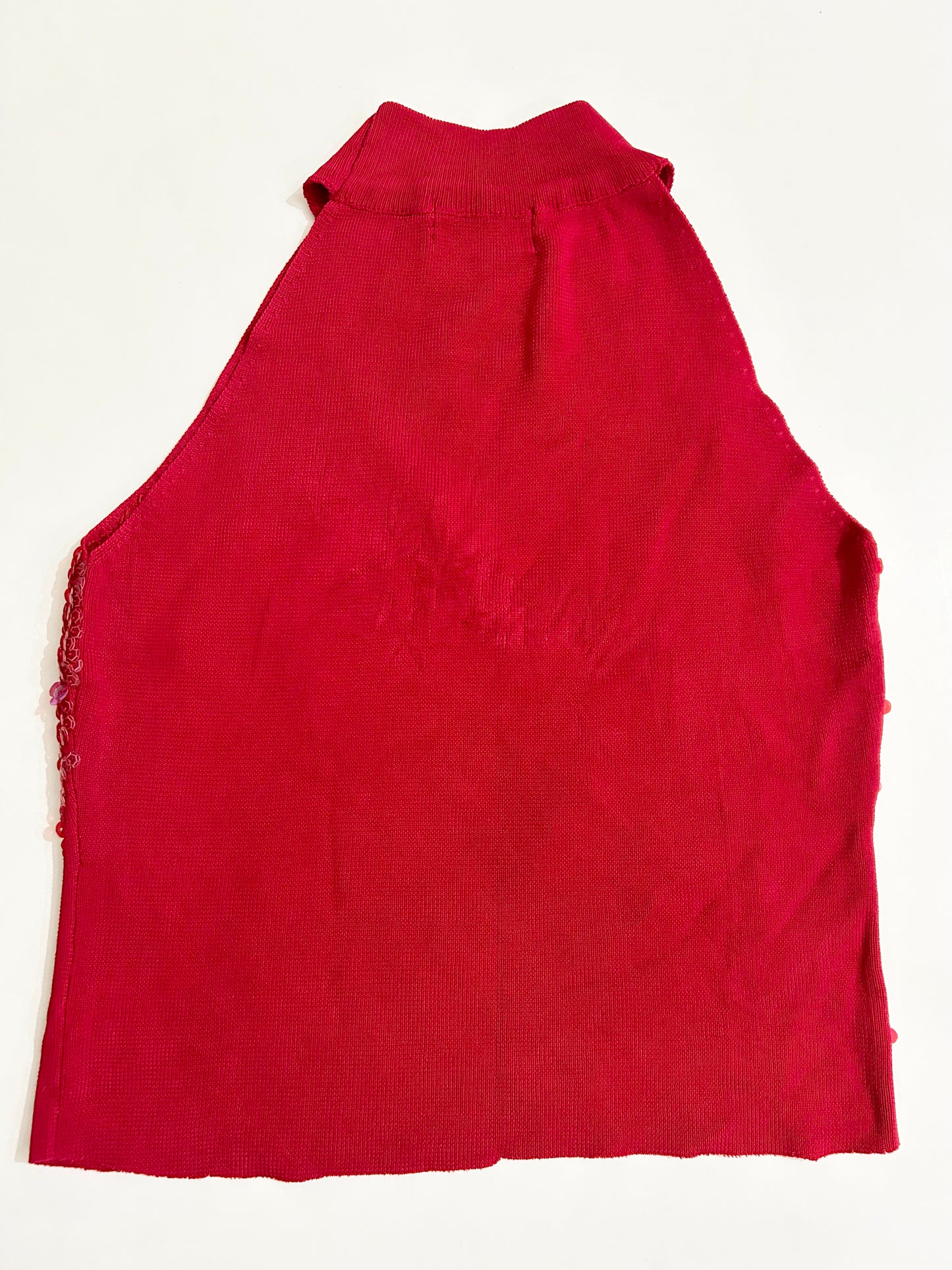 Embellished Red Top