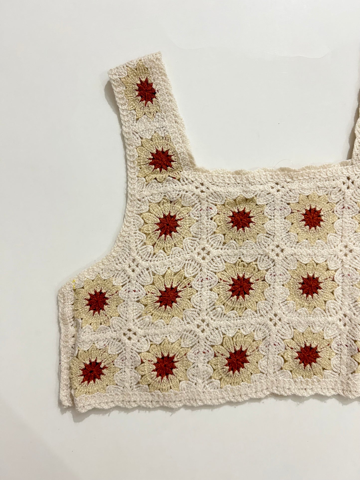 Crochet Top: Bust-32” TO 36”