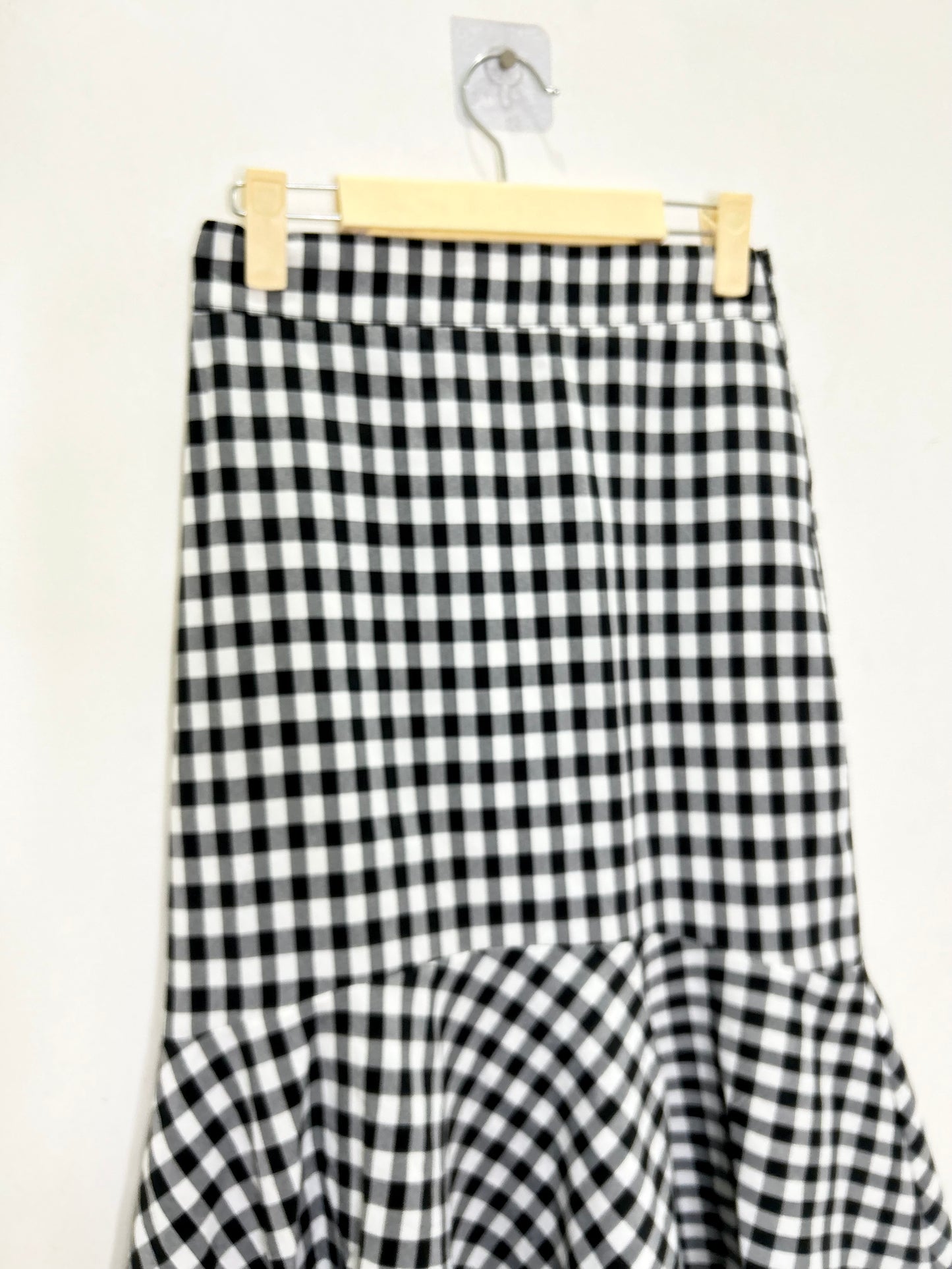 B&W Ruffled Skirt