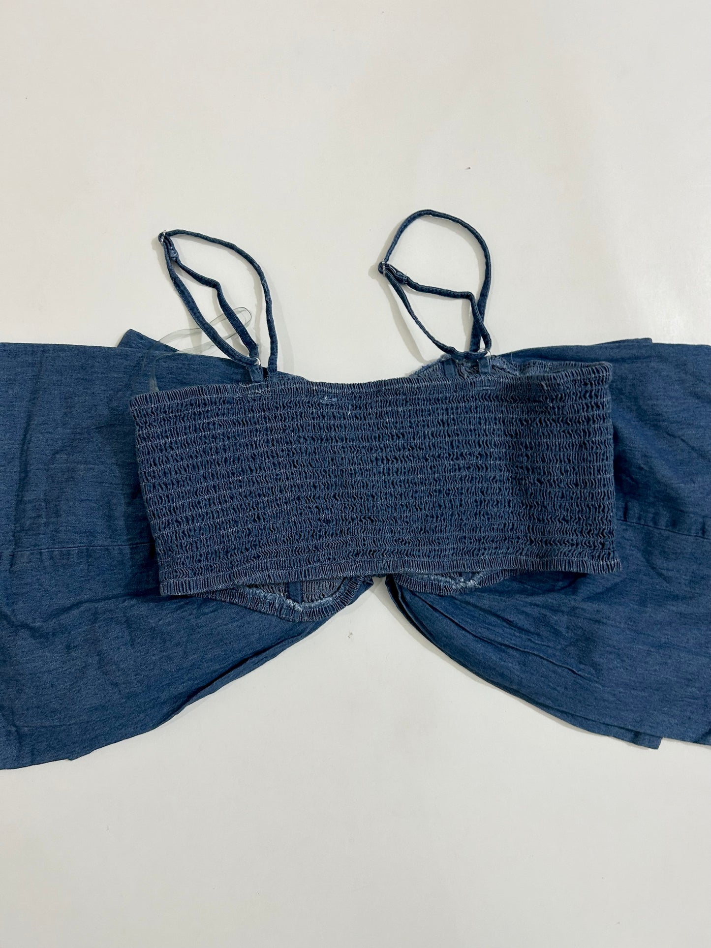 Denim Butterfly Top