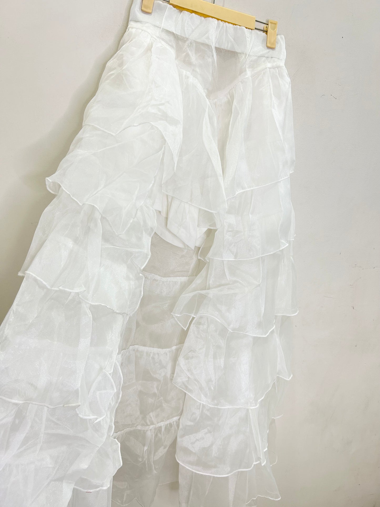Ruffle Hi-Lo Skirt