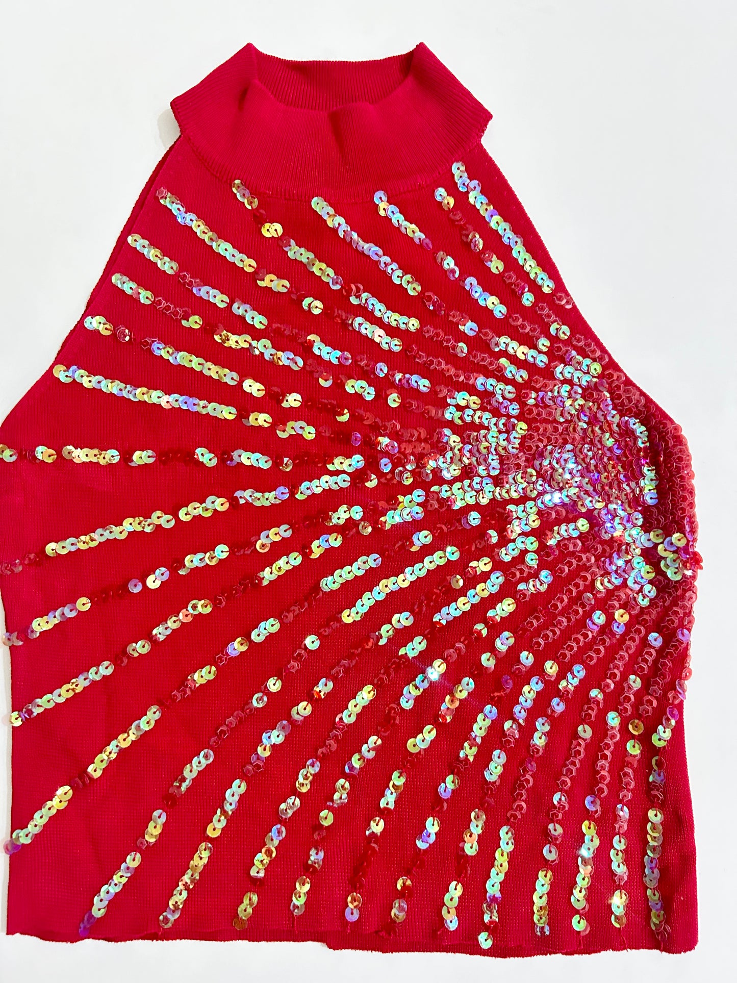 Embellished Red Top