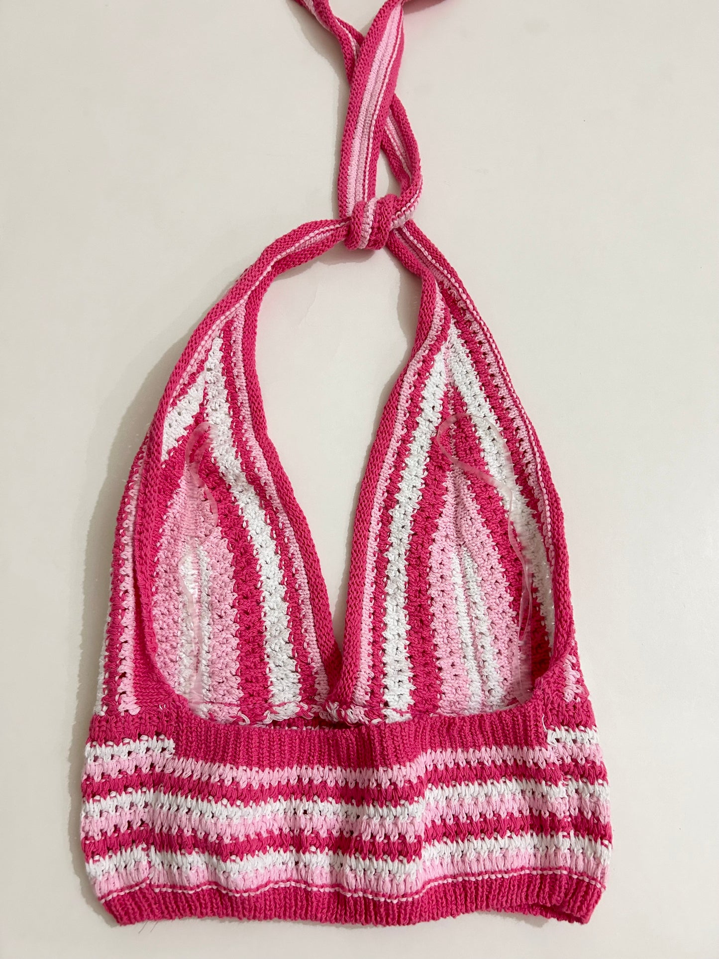 Pink Halter neck Bralette