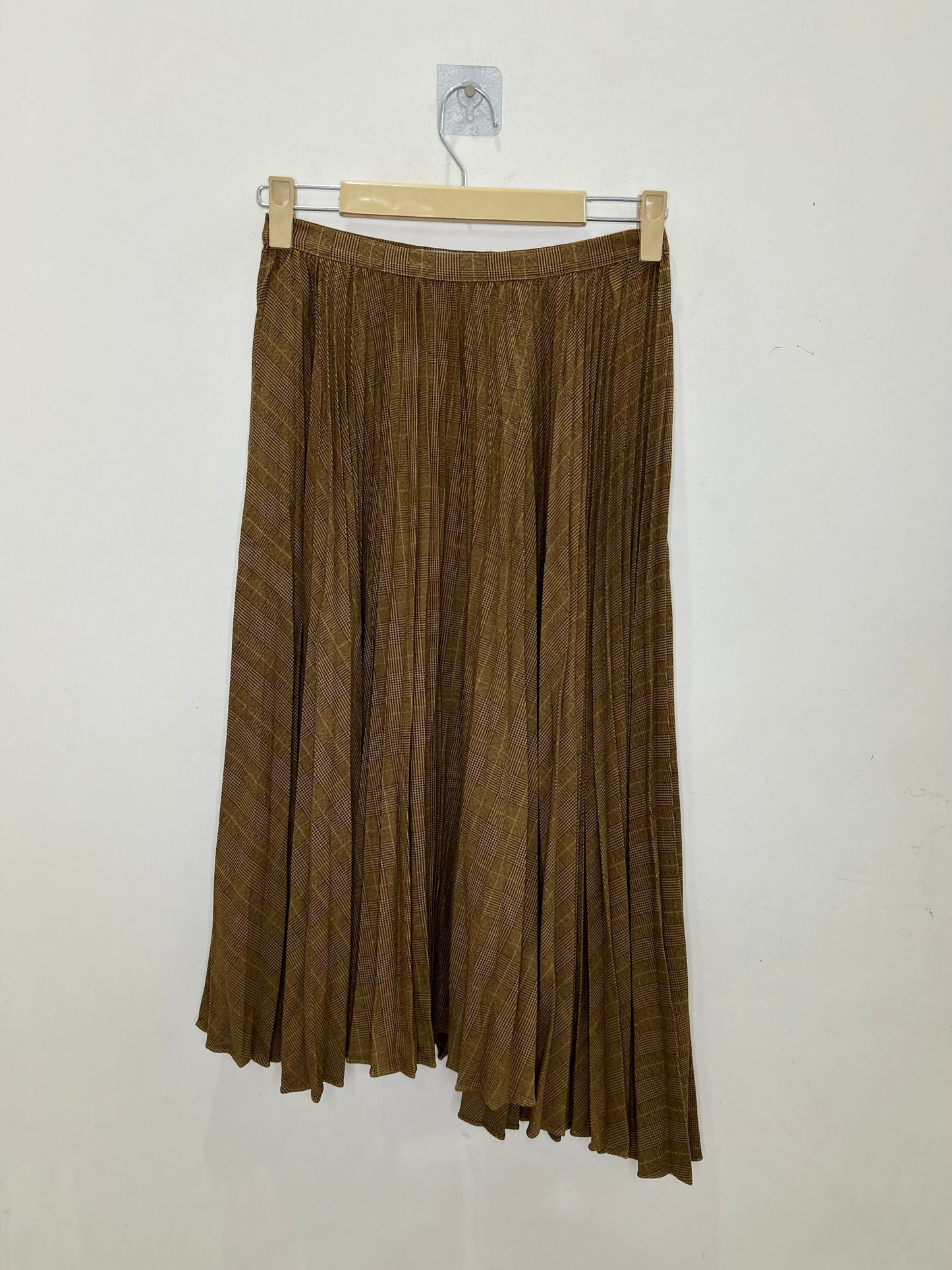 Hi-Low Brown Skirt