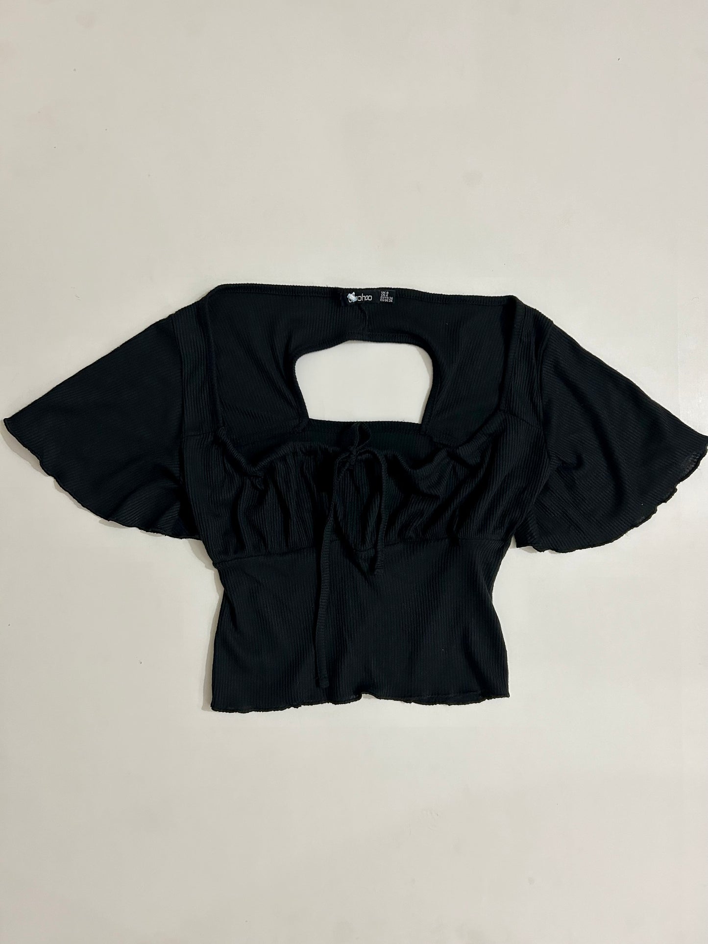 Black Solid Top