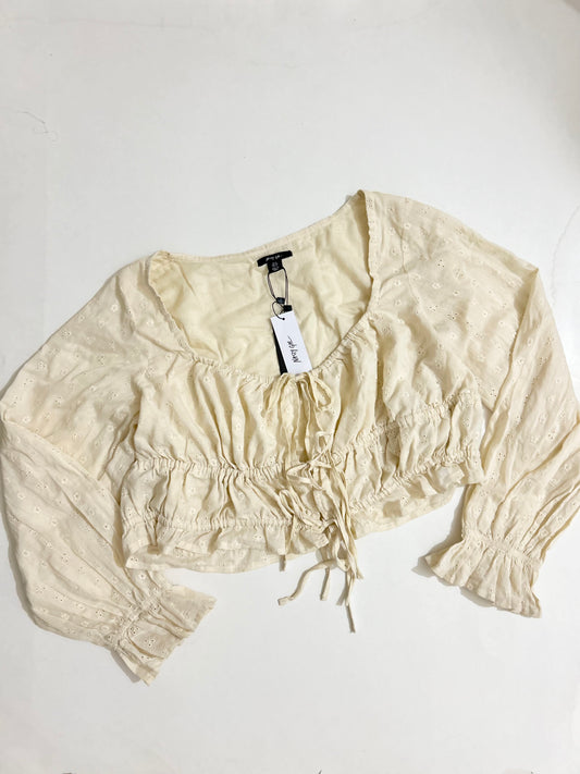 Butter Yellow Knot Top