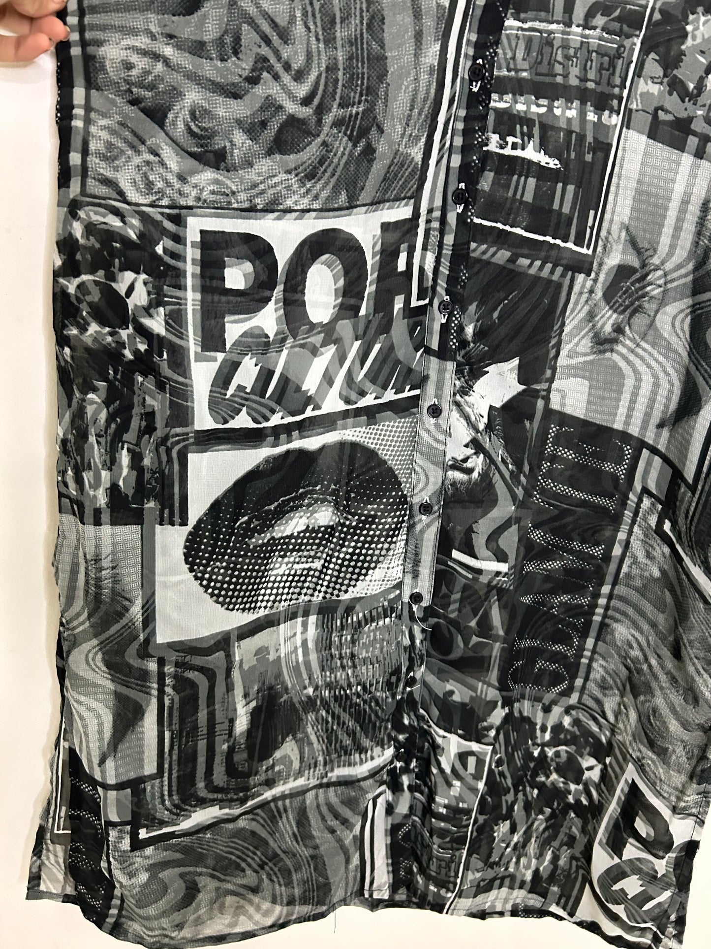 Pop Culture Long Shirt