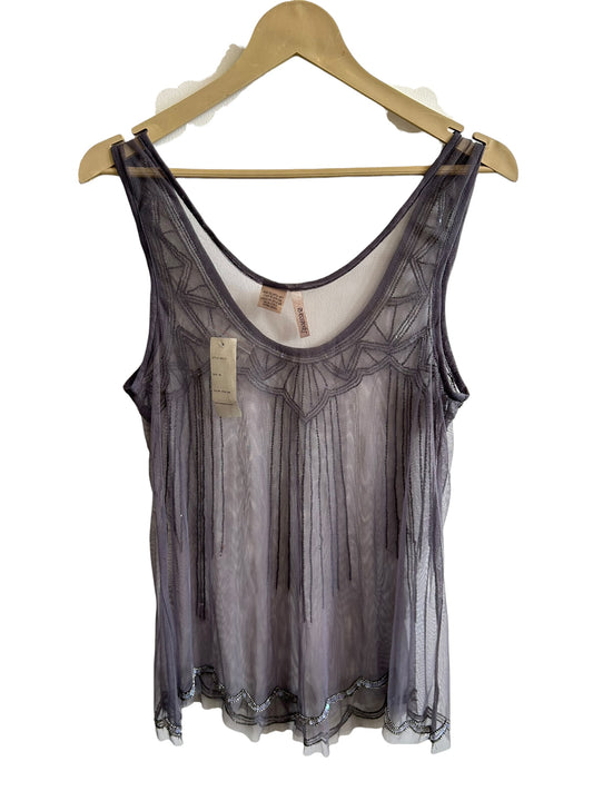 Sequin Mesh Top