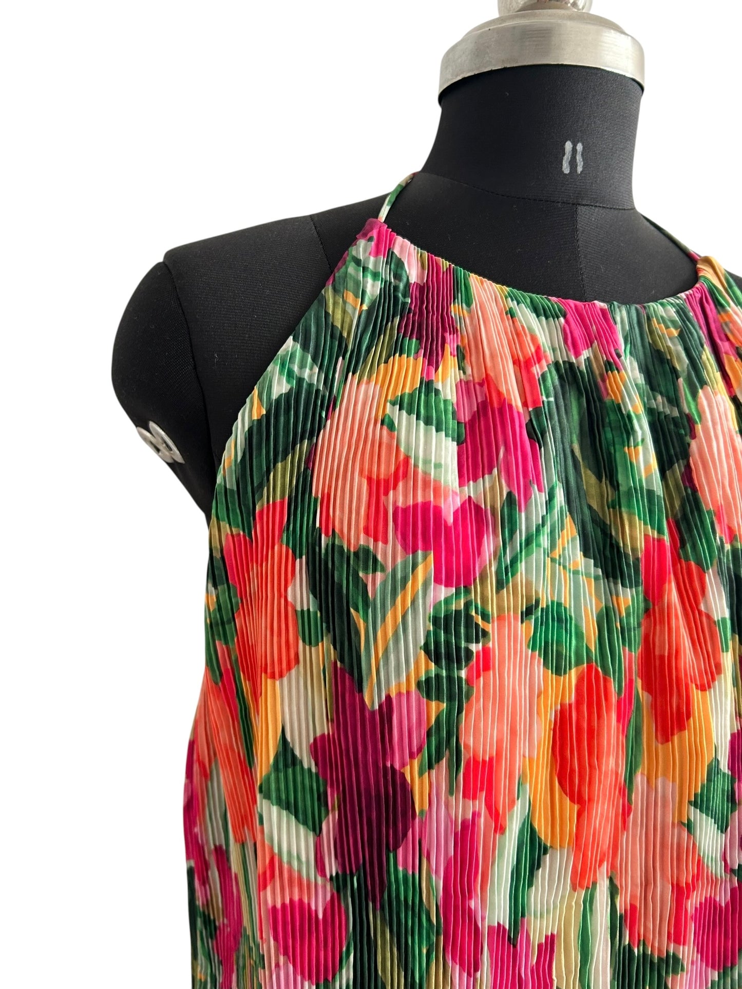 Floral Halterneck Dress
