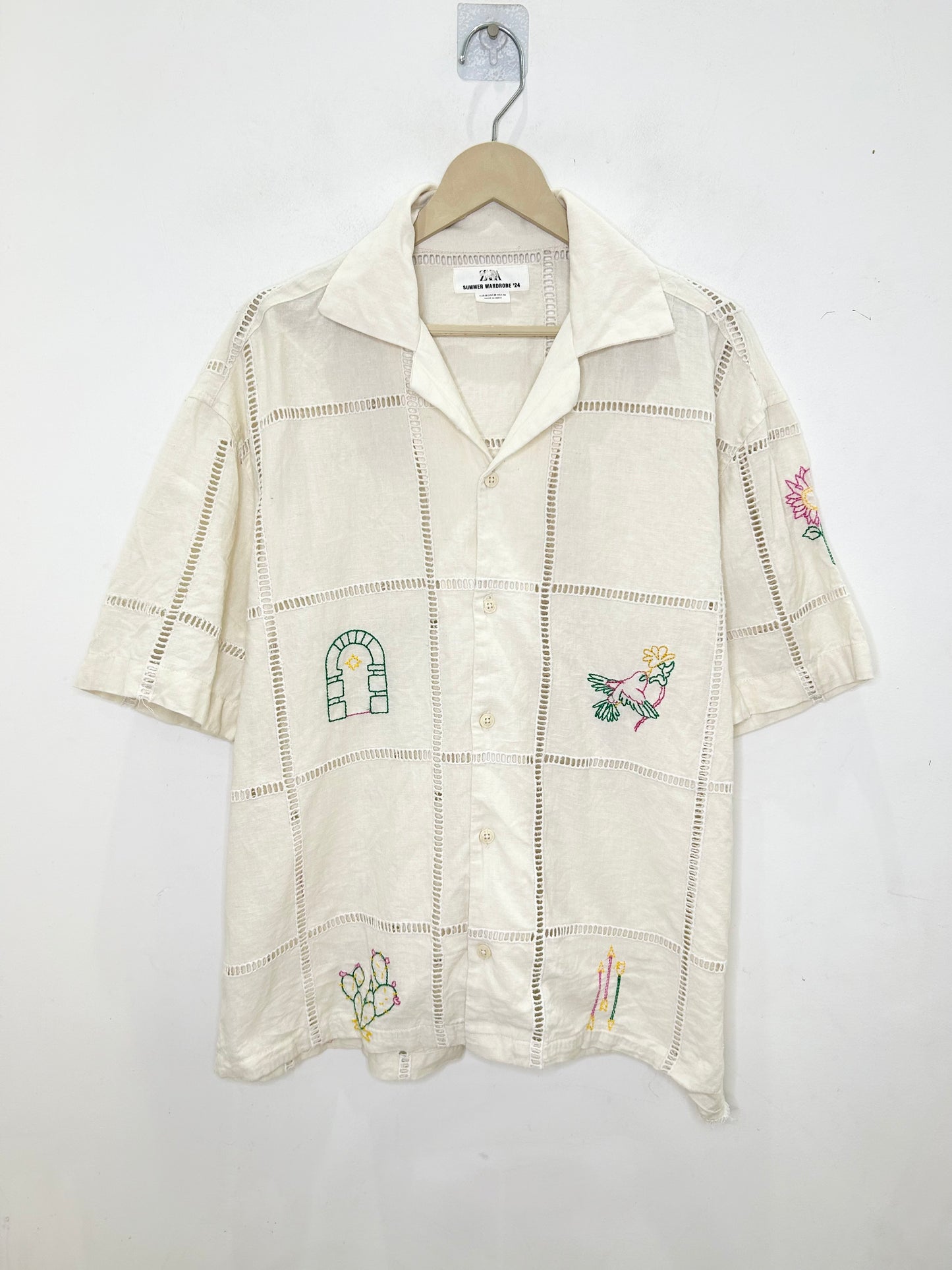 Cotton Embroidery Shirt
