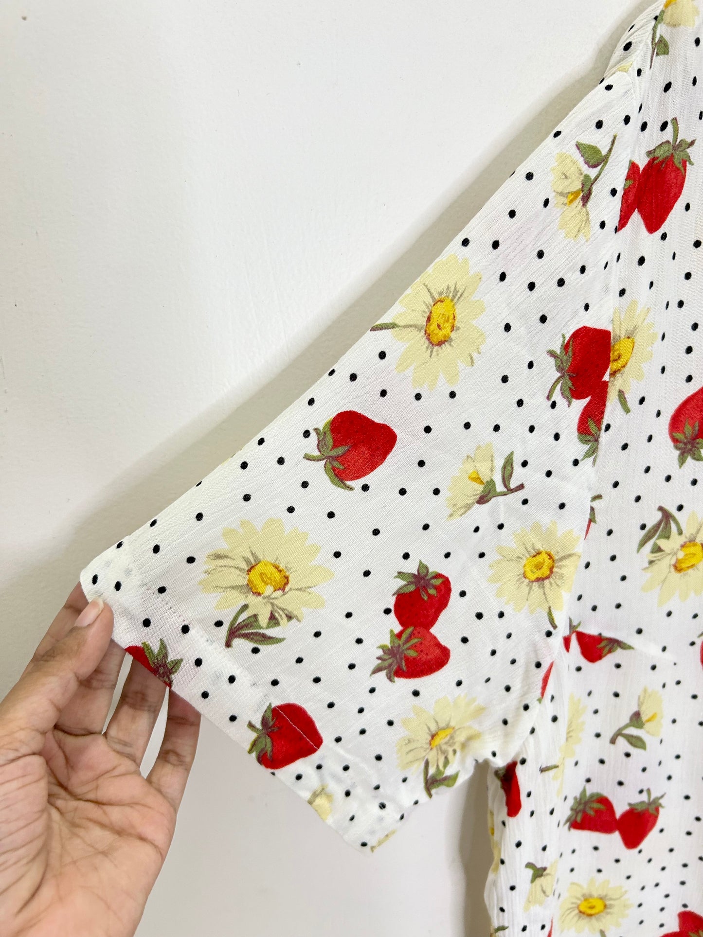 Strawberry Print Shirt